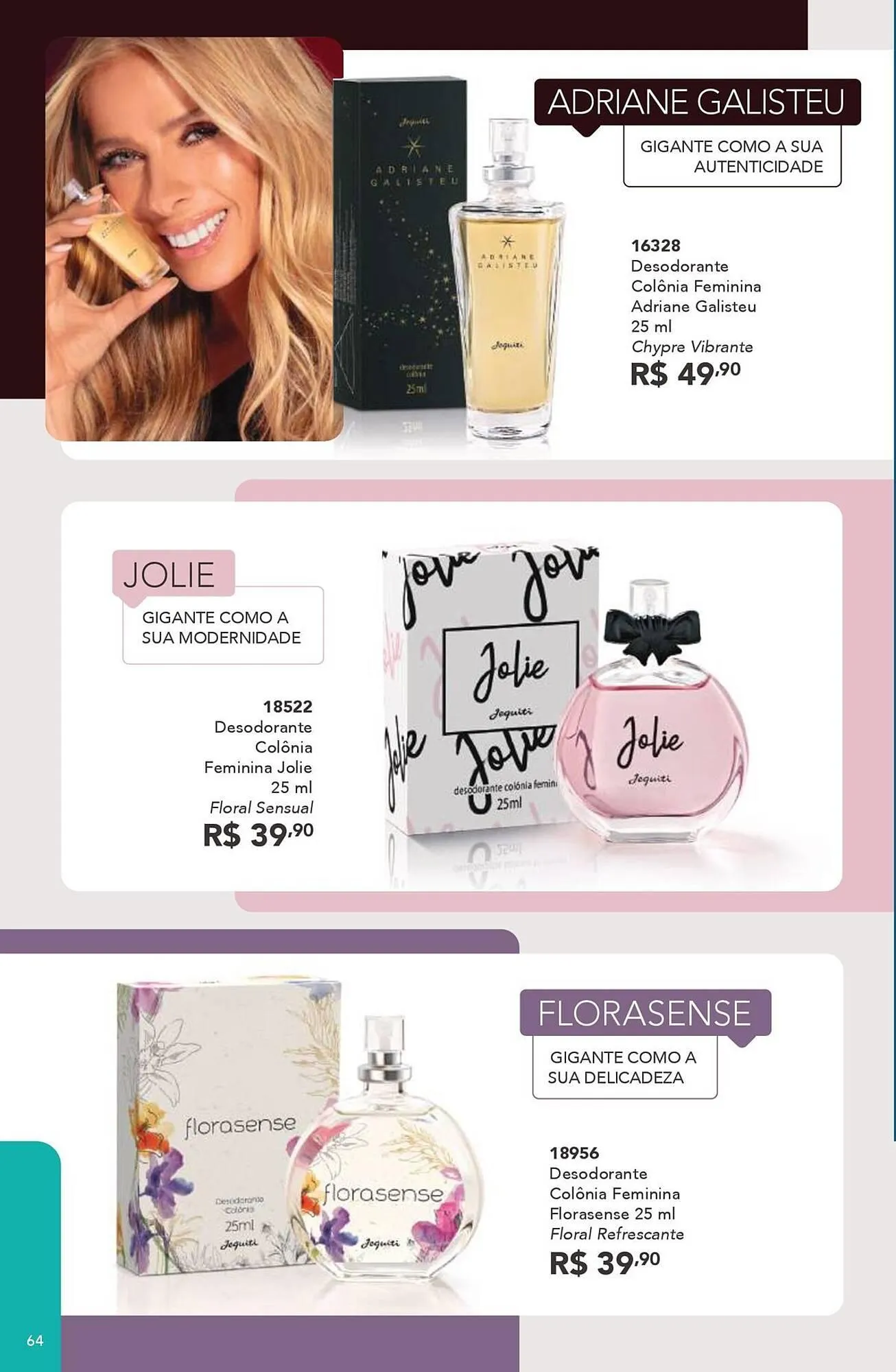 Encarte de Catálogo Jequiti 22 de abril até 30 de junho 2026 - Pagina 64