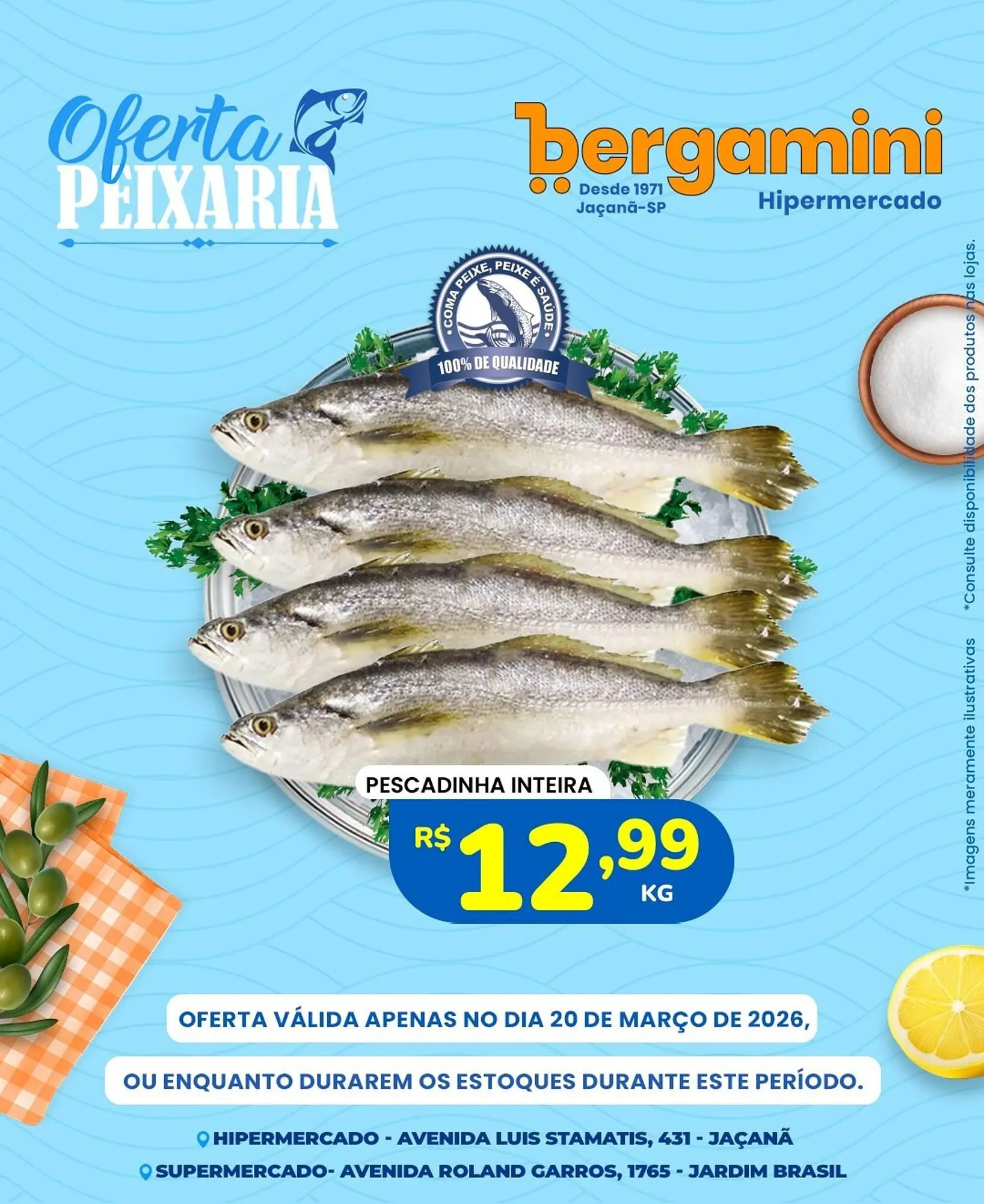 Encarte de Catálogo Supermercado Bergamini 19 de março até 20 de março 2026 - Pagina 4