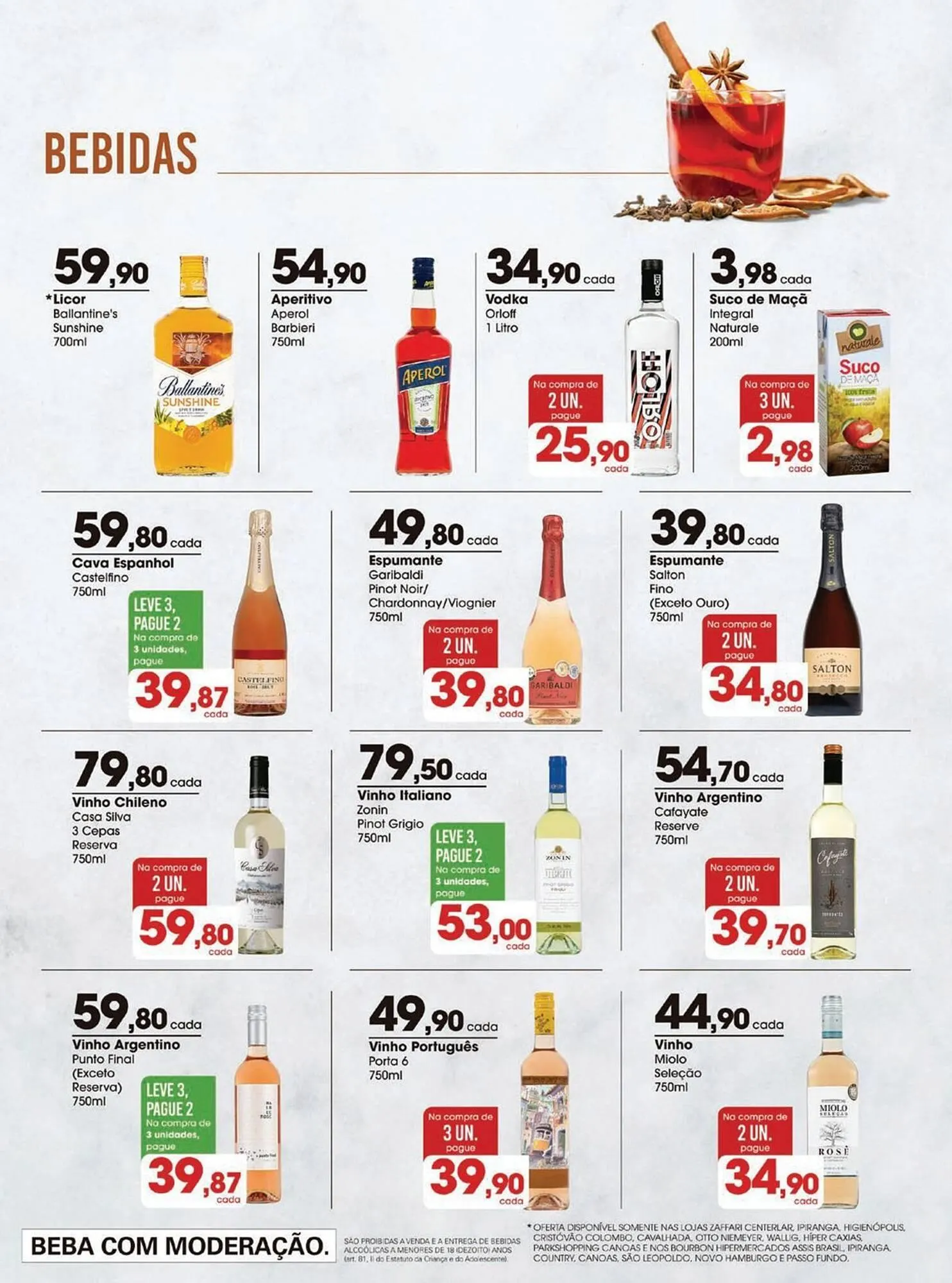 Encarte de Encarte Zaffari 9 de setembro até 21 de setembro 2025 - Pagina 14