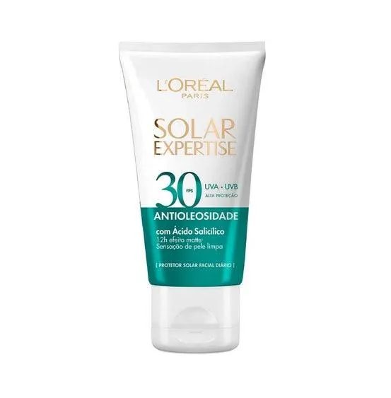 Protetor Solar Facial L'oréal Solar Expertise Antioleosidade Fps30 40gr