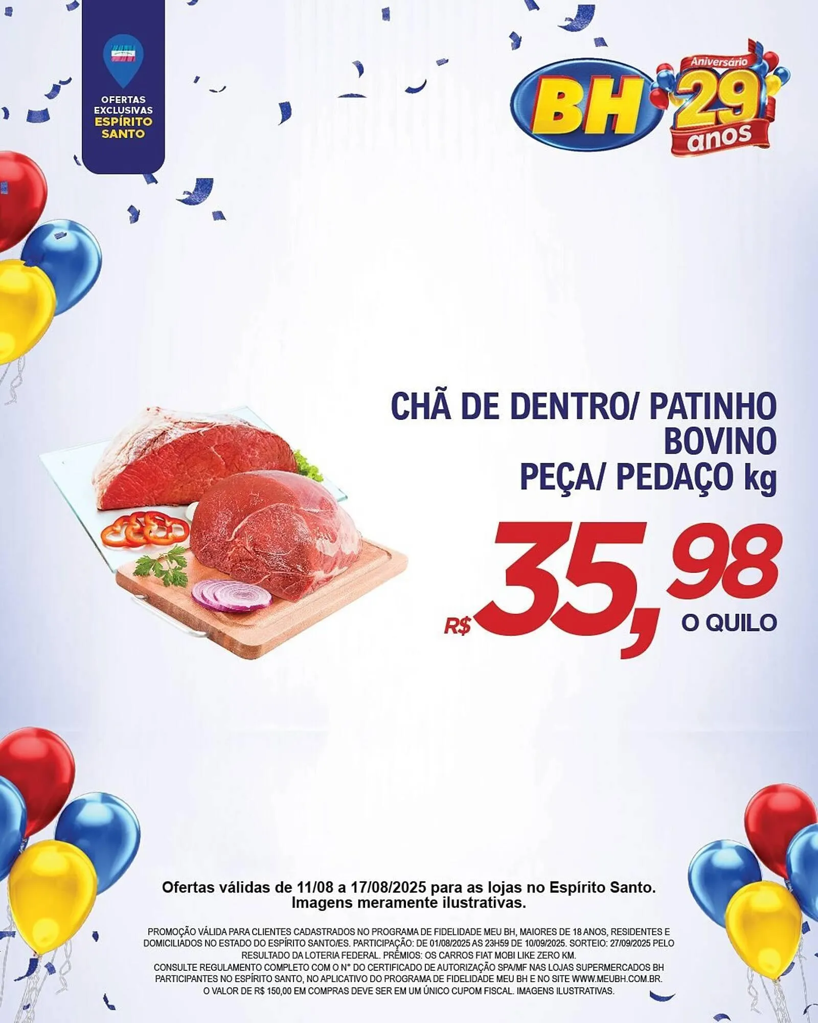 Encarte de Catálogo Supermercados BH 11 de agosto até 17 de agosto 2025 - Pagina 3