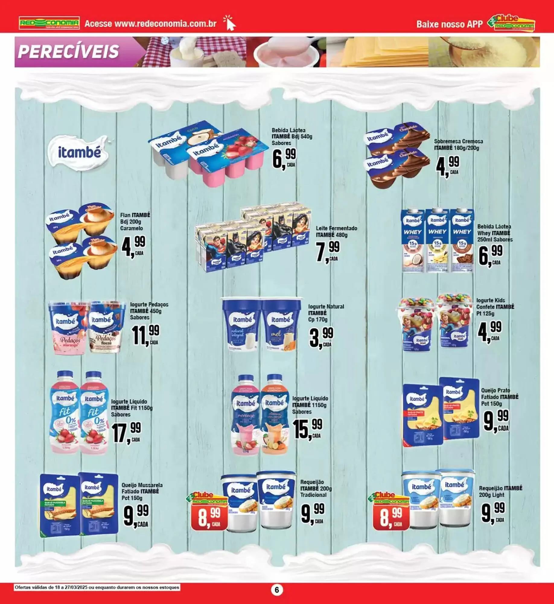 Encarte de Catálogo Rede Economia 21 de março até 23 de março 2025 - Pagina 6