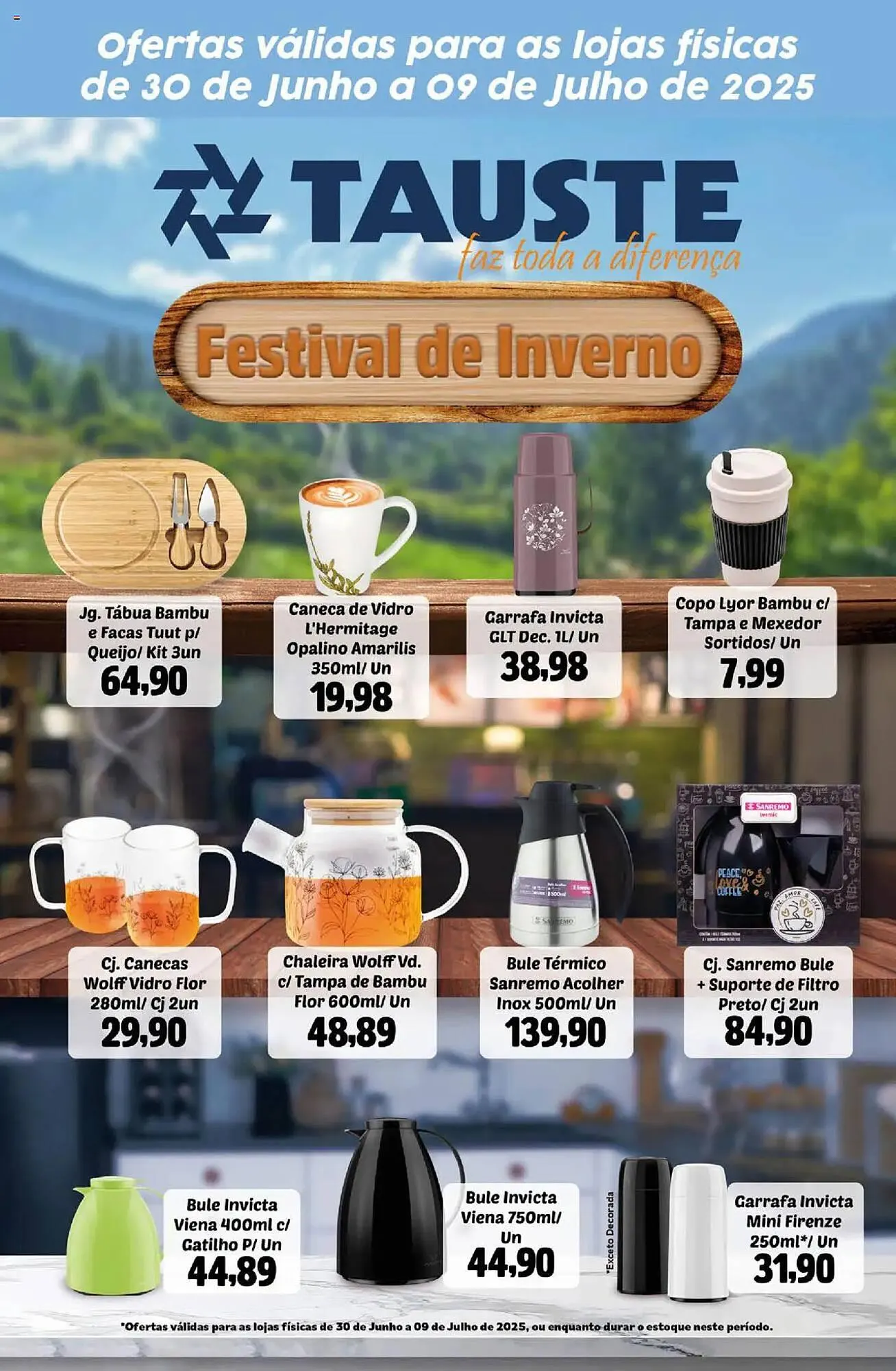 Encarte de Catálogo Supermercados Tauste 30 de junho até 10 de julho 2025 - Pagina 1