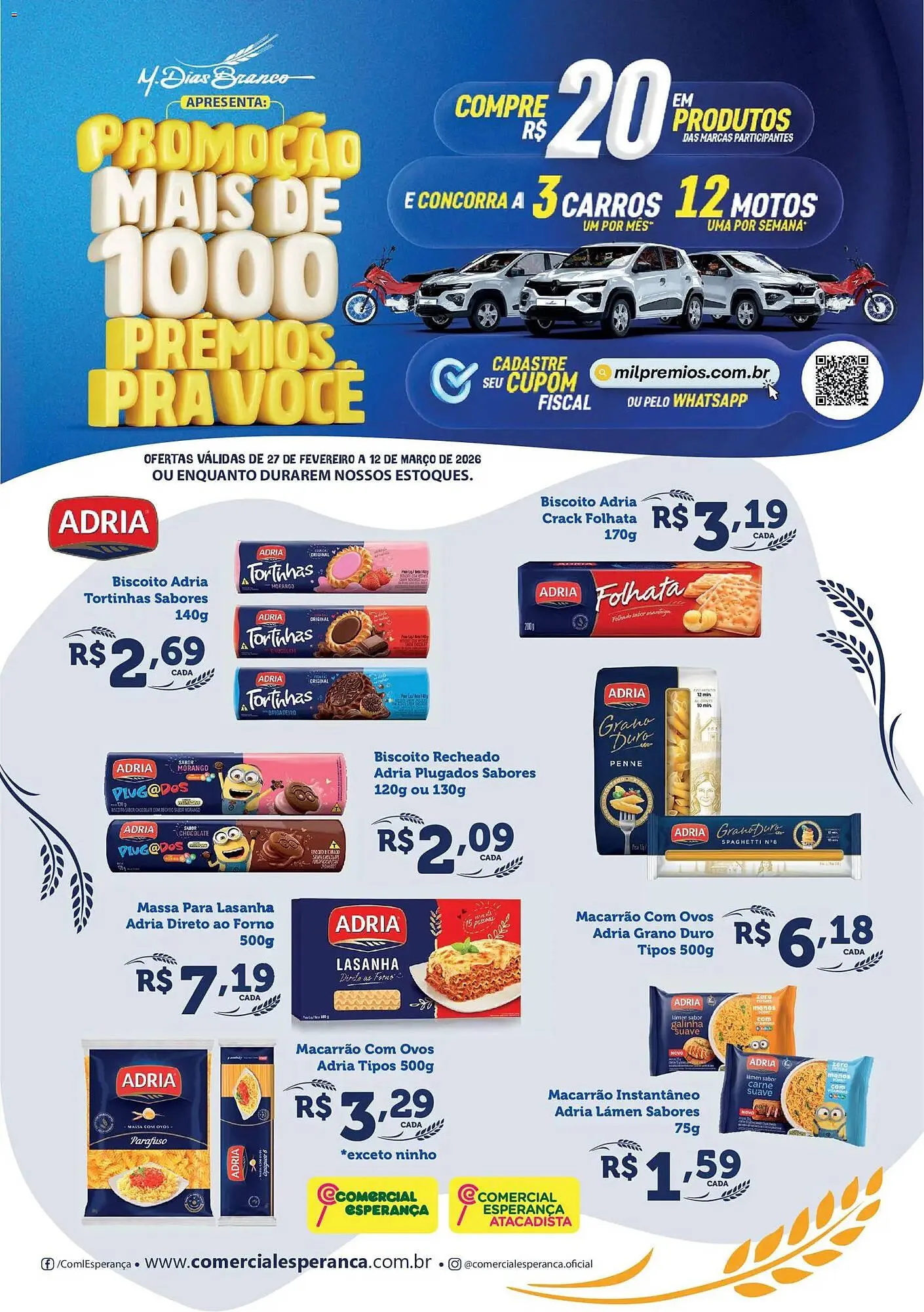 Encarte de Folheto Comercial Esperança 27 de fevereiro até 13 de março 2026 - Pagina 1
