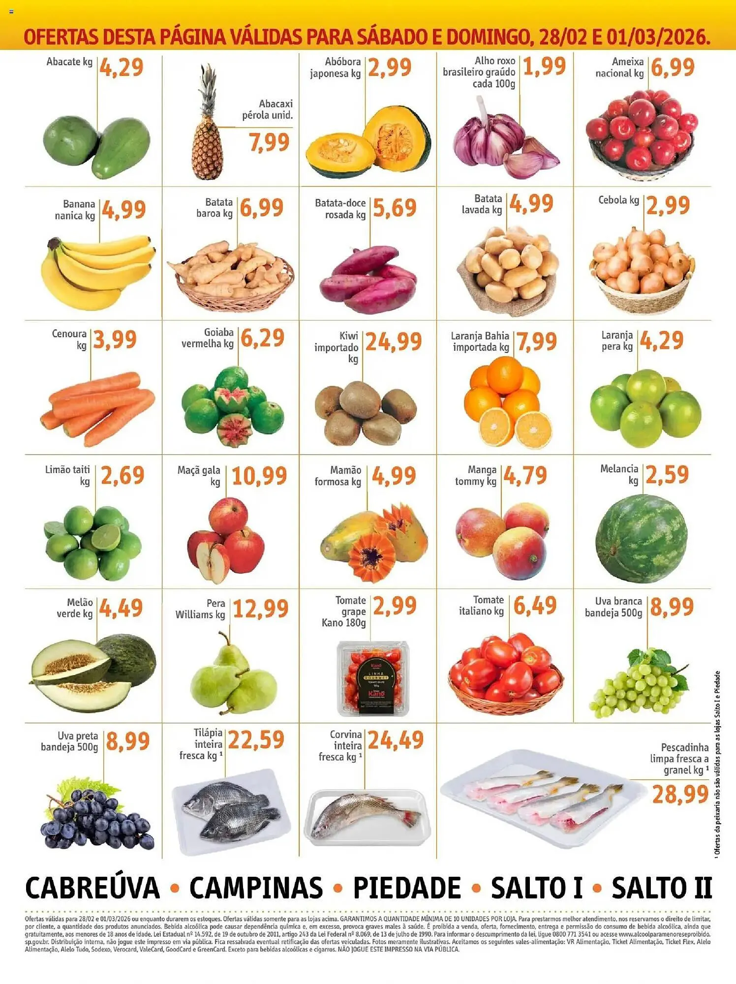 Encarte de Folheto Sonda 27 de fevereiro até 3 de março 2026 - Pagina 7