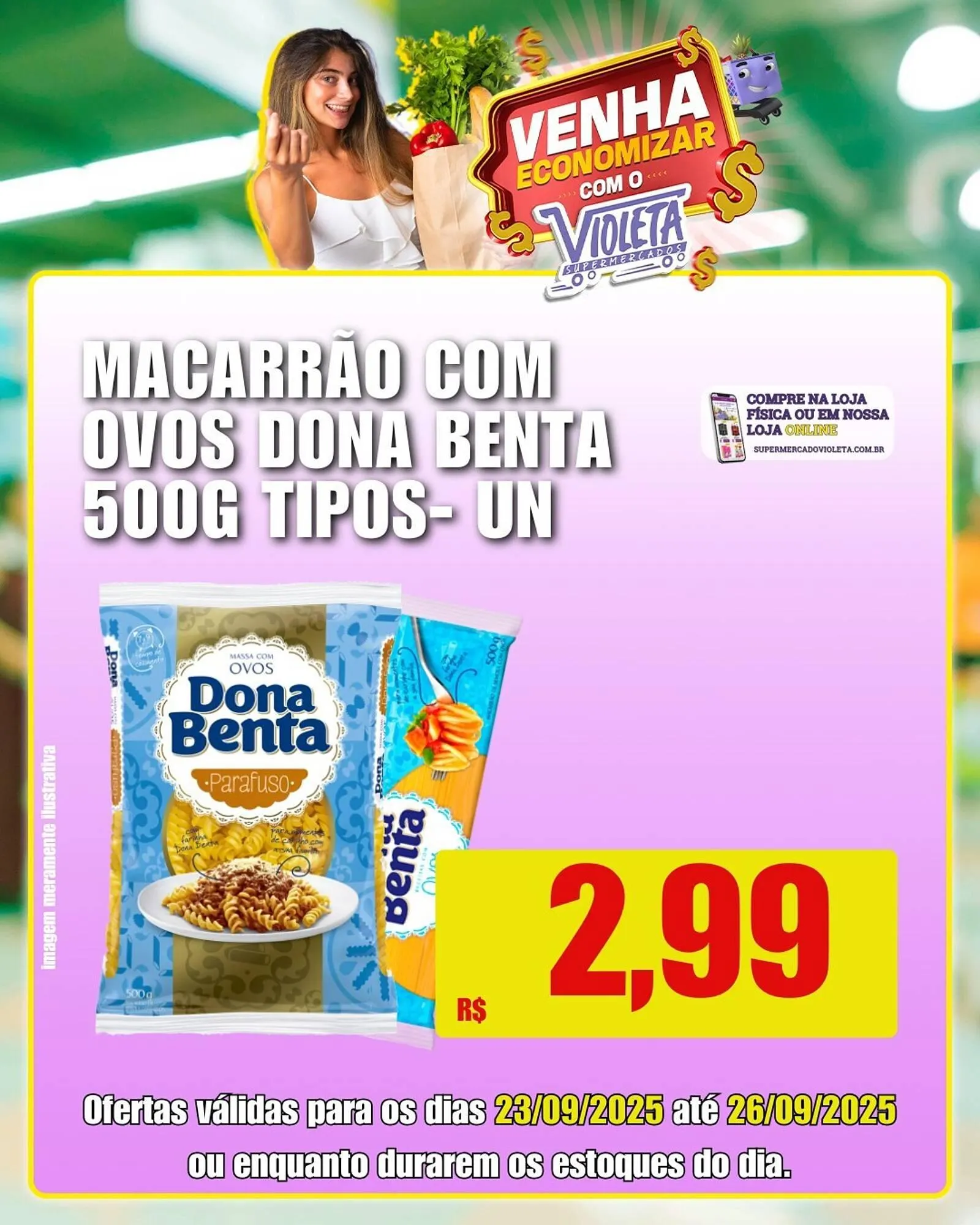 Encarte de Catálogo Violeta Supermercados 23 de setembro até 26 de setembro 2025 - Pagina 4