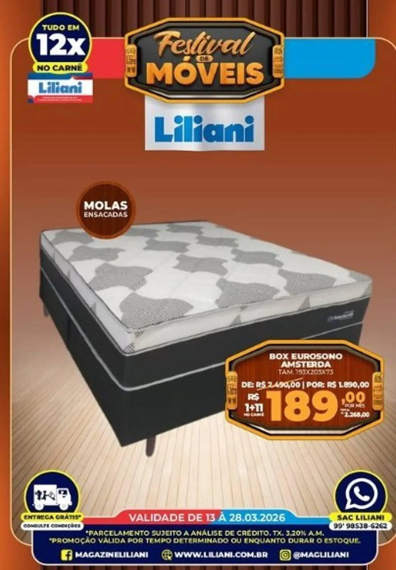 Encarte de Magazine Liliani 27 de março até 28 de março 2026 - Pagina 2