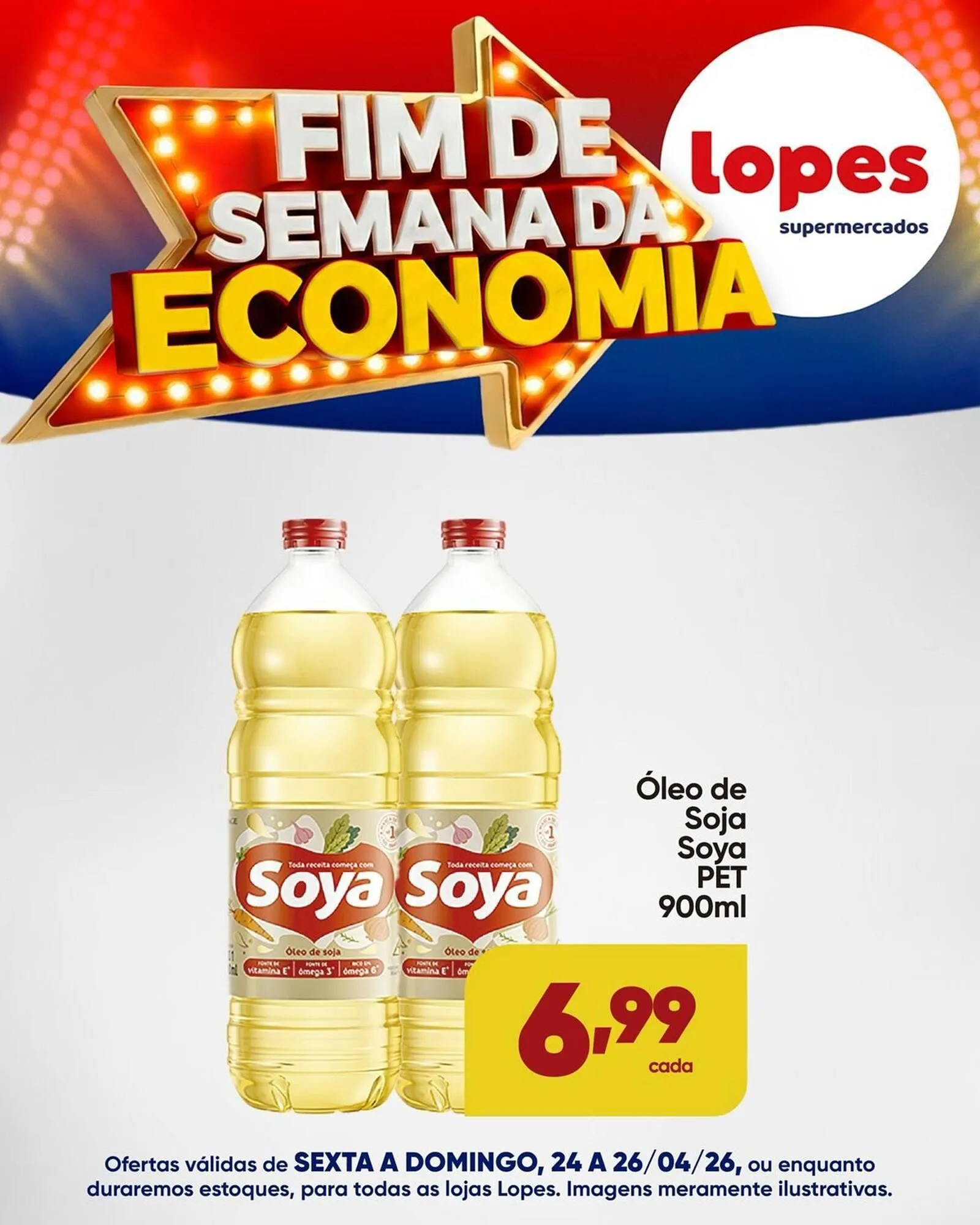 Encarte de Folheto Lopes Supermercados 24 de abril até 26 de abril 2026 - Pagina 6