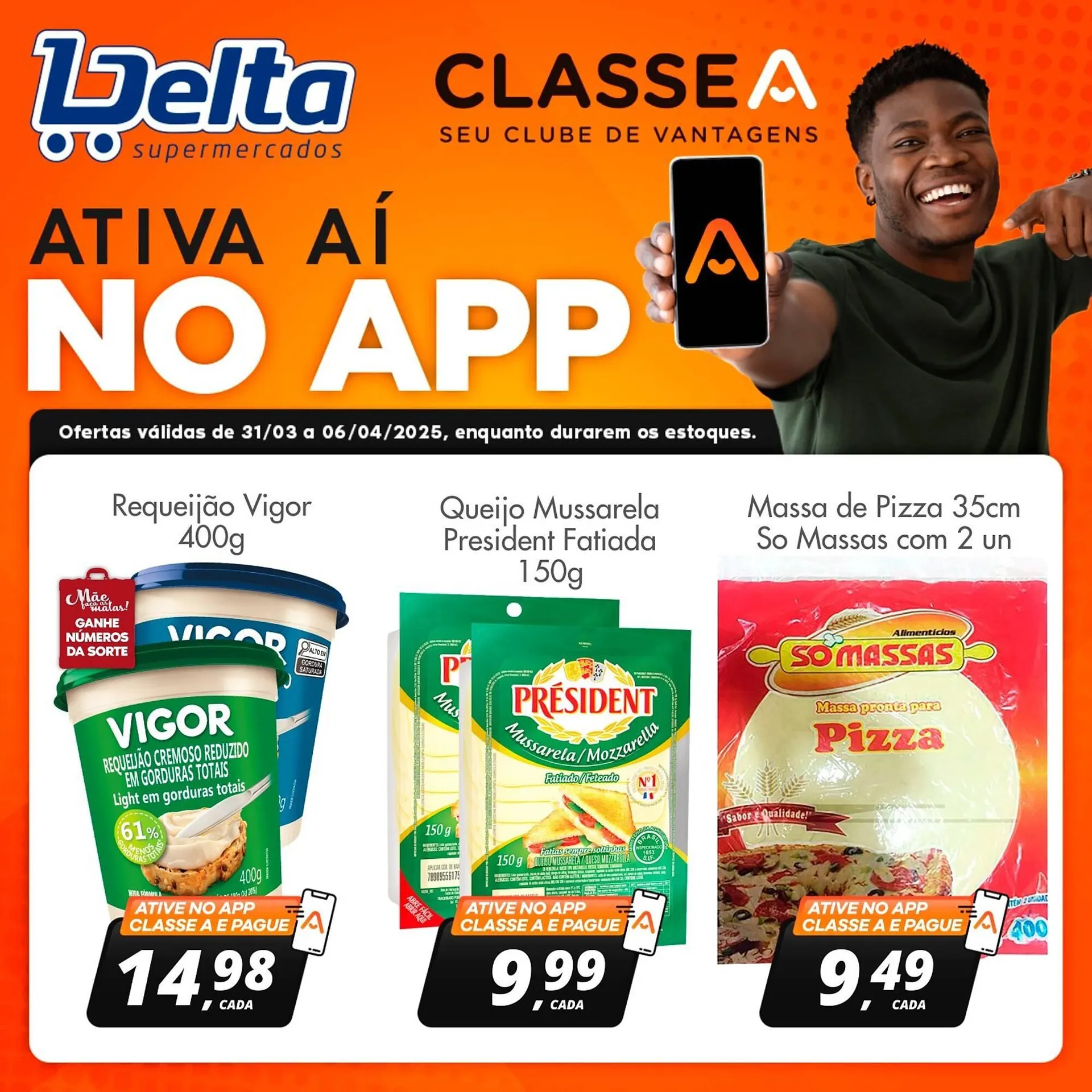 Encarte de Catálogo Delta Supermercados 1 de abril até 6 de abril 2025 - Pagina 3