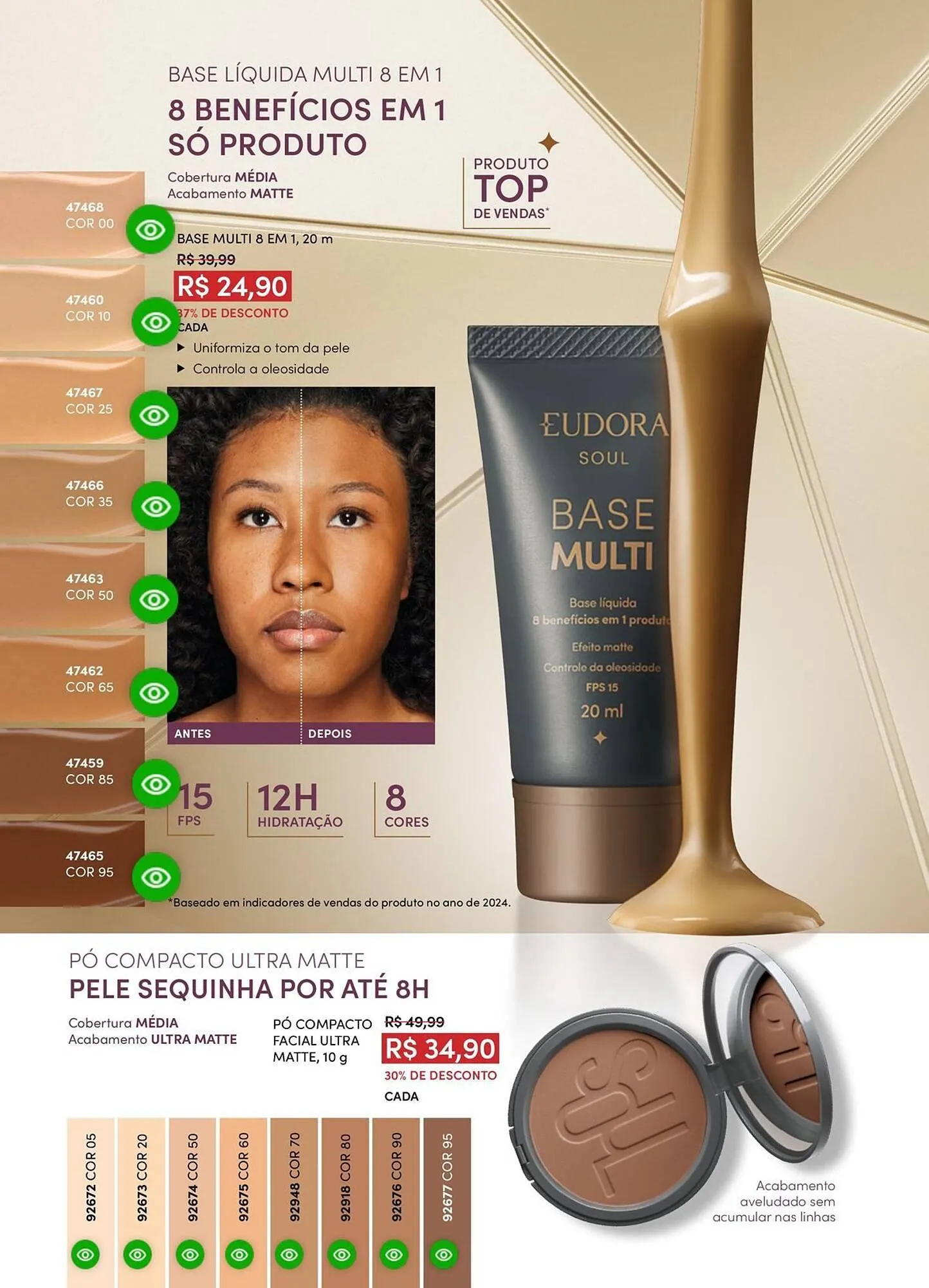 Encarte de Catálogo Eudora 8 de outubro até 8 de novembro 2025 - Pagina 86