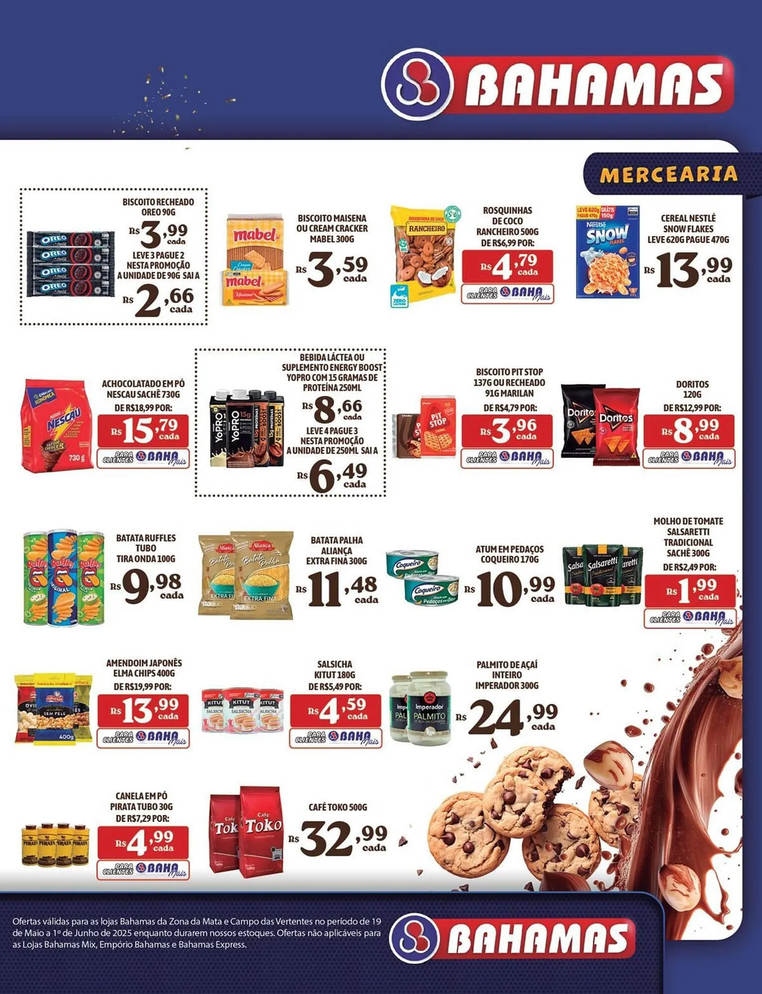 Encarte de Catálogo Bahamas Supermercados 19 de maio até 1 de junho 2025 - Pagina 3