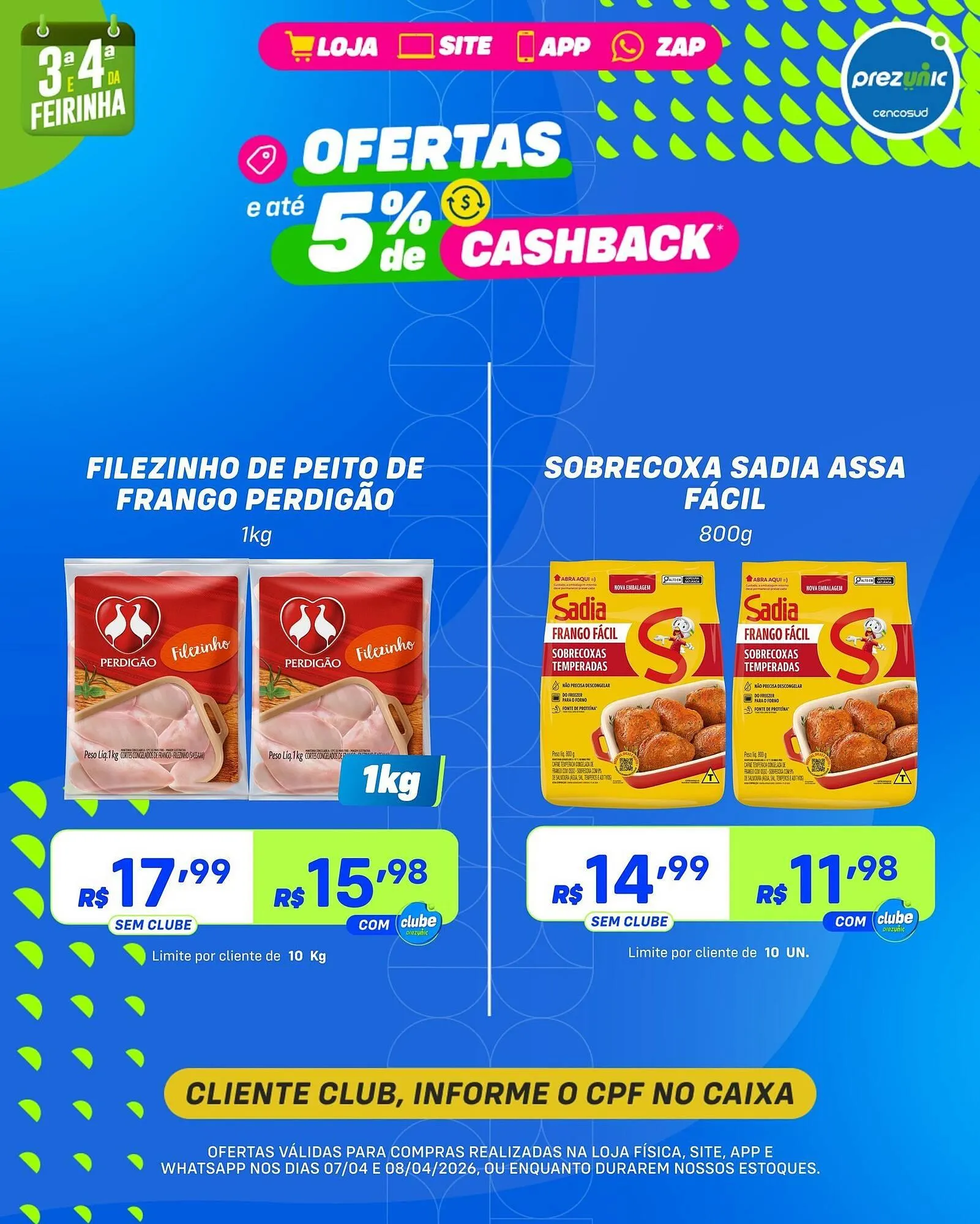 Encarte de Encarte Prezunic 7 de abril até 8 de abril 2026 - Pagina 5