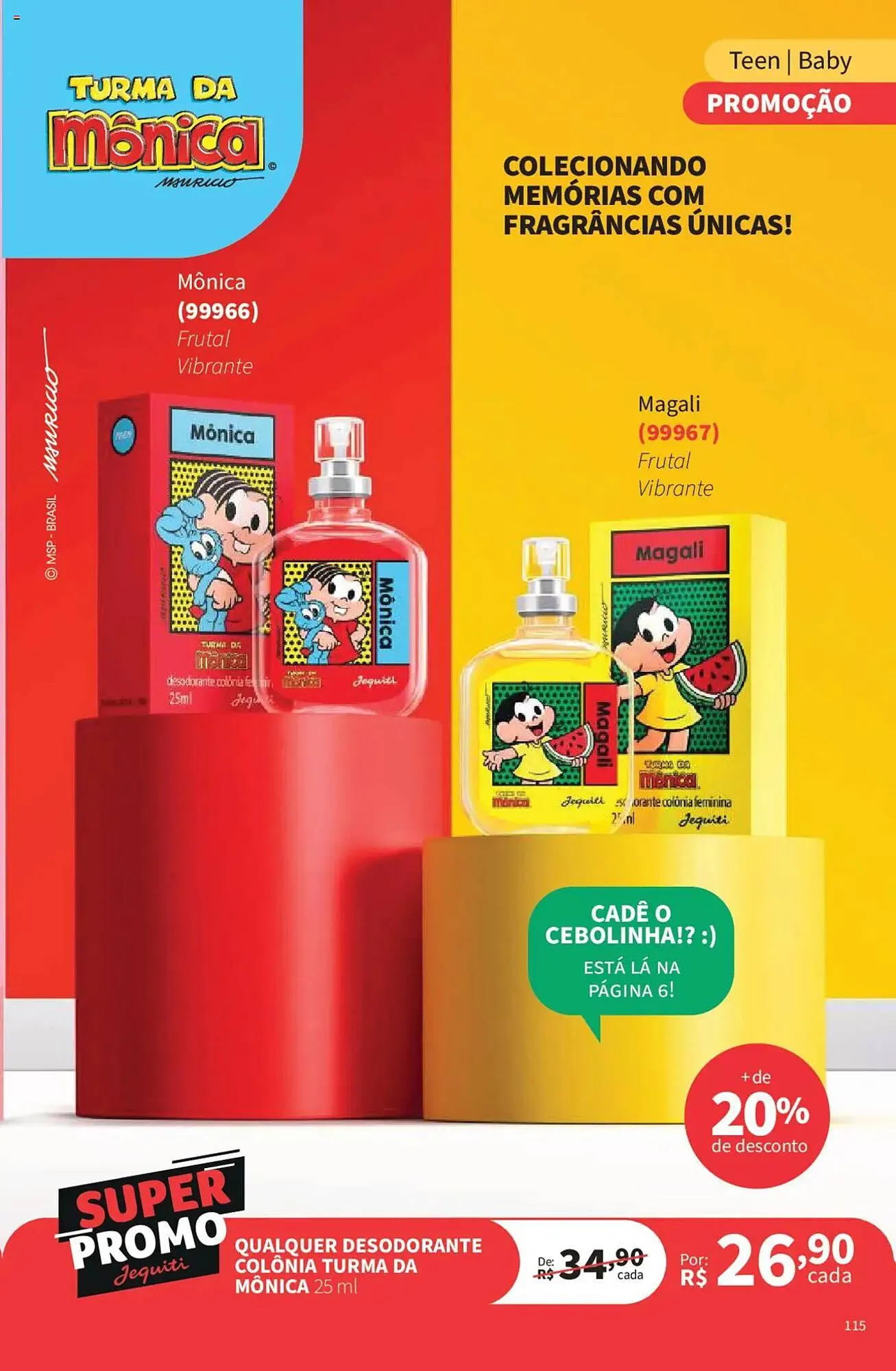 Encarte de Catálogo Jequiti 19 de junho até 17 de julho 2025 - Pagina 115