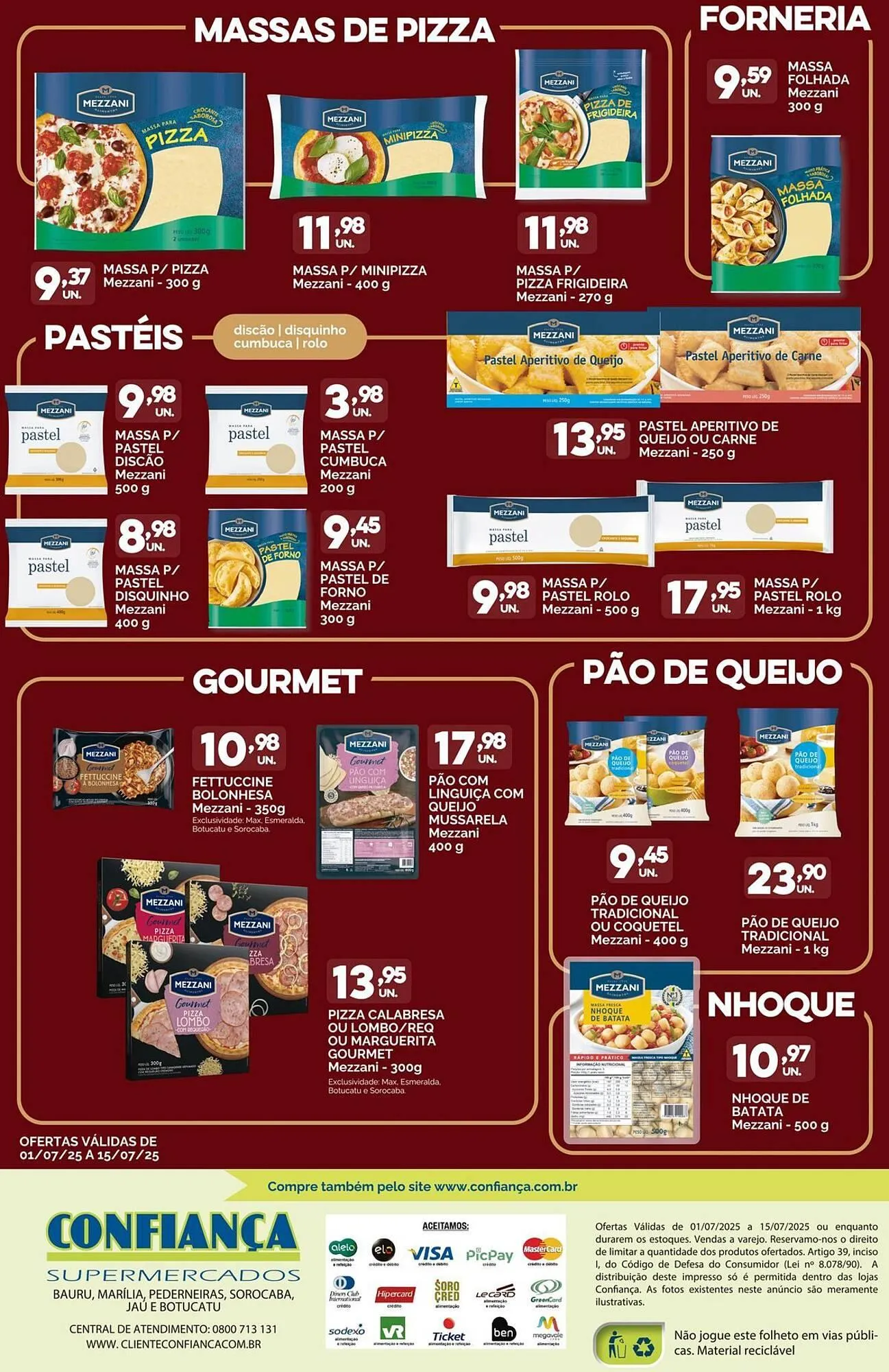 Encarte de Catálogo Confiança Supermercados 1 de julho até 15 de julho 2025 - Pagina 6