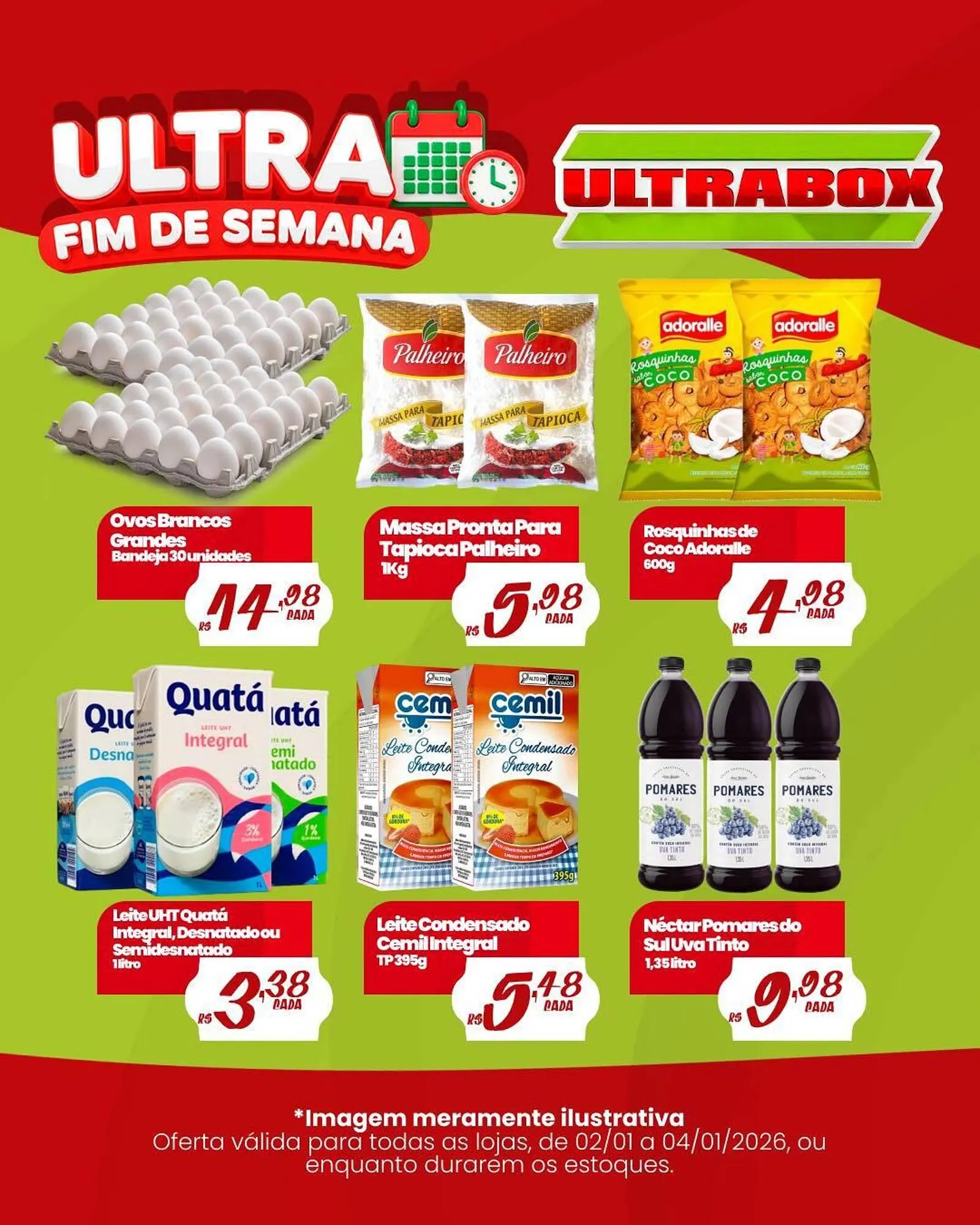 Encarte de Panfleto Ultrabox 2 de janeiro até 4 de janeiro 2026 - Pagina 3