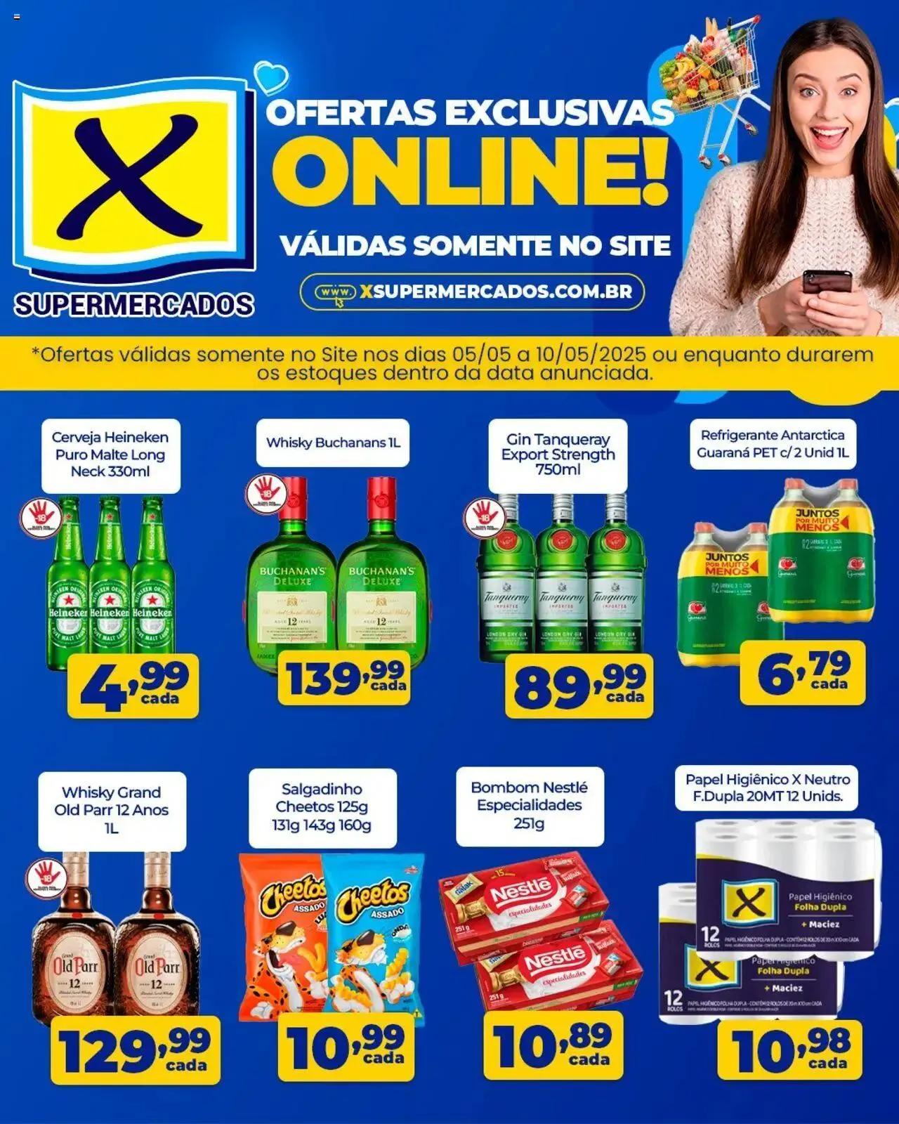 Encarte de X Supermercados - Ofertas Especiais 5 de maio até 10 de maio 2025 - Pagina 2