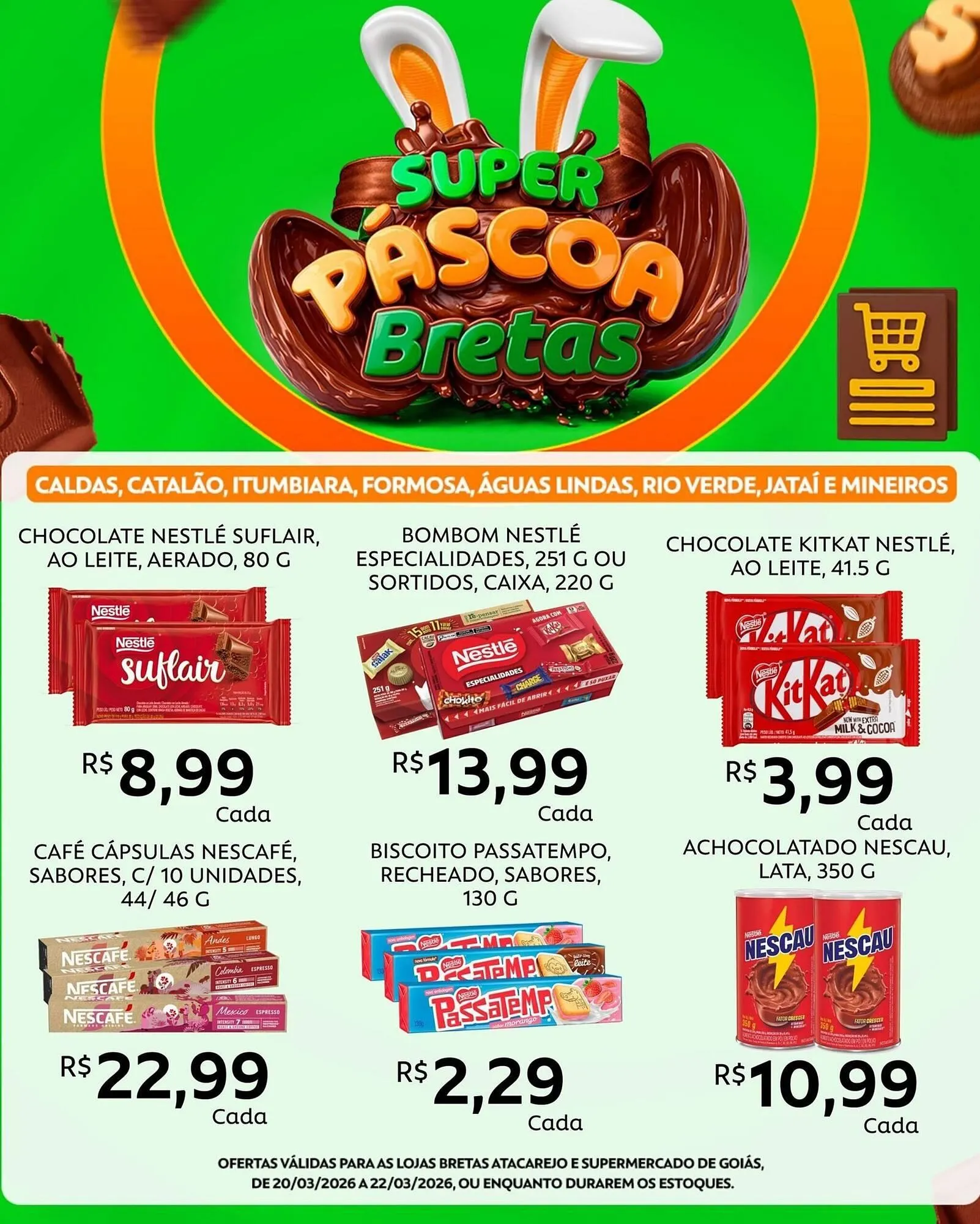 Encarte de Catálogo Supermercados Bretas 20 de março até 22 de março 2026 - Pagina 4