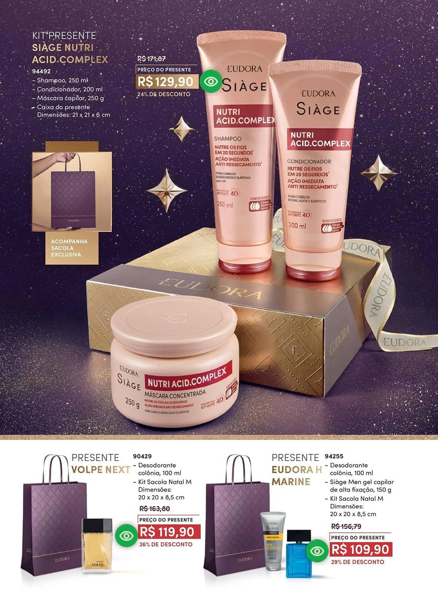 Encarte de Catálogo Eudora 27 de novembro até 27 de dezembro 2025 - Pagina 46