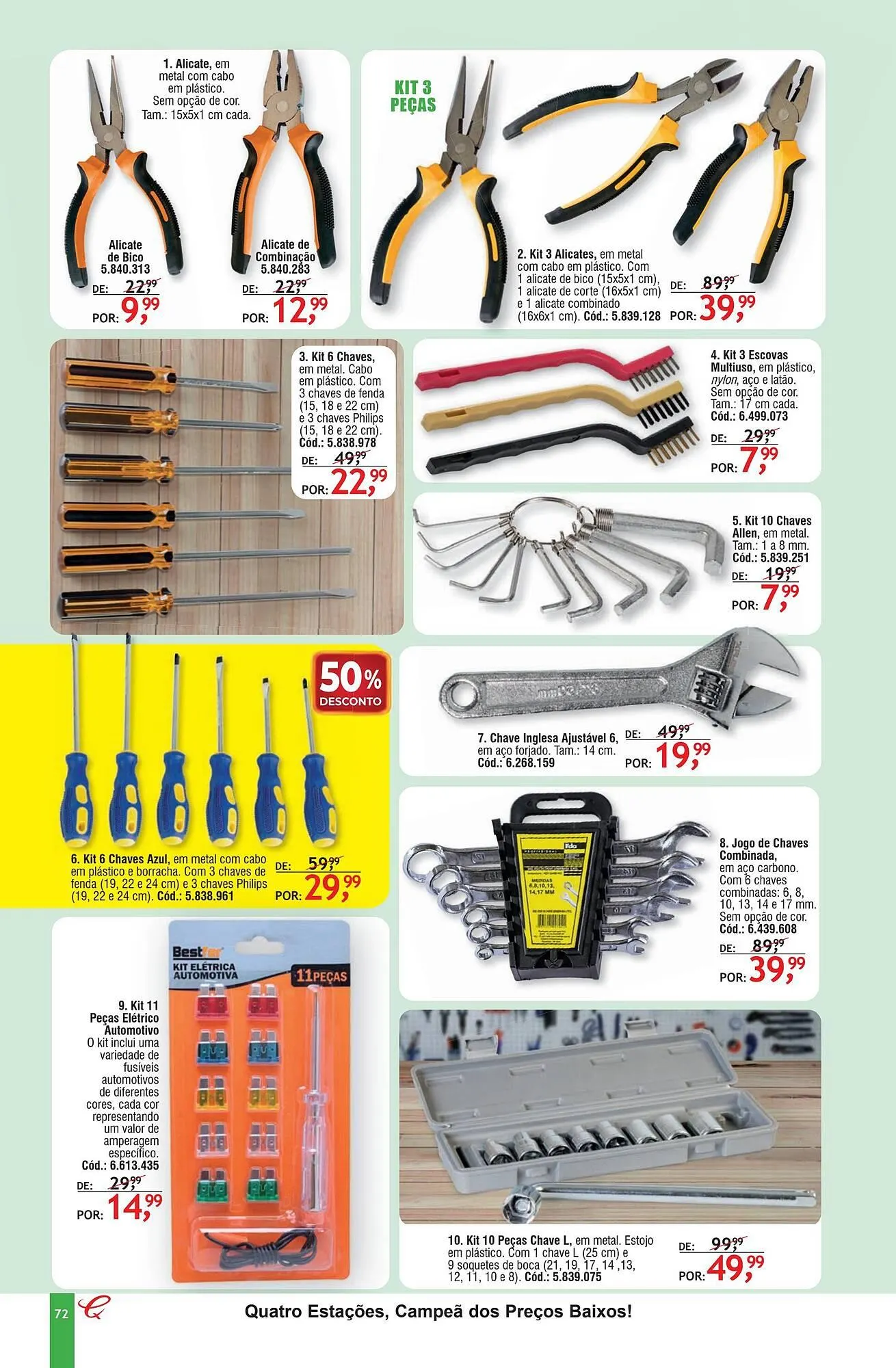 Encarte de Revista Quatro Estações 30 de março até 7 de julho 2026 - Pagina 68