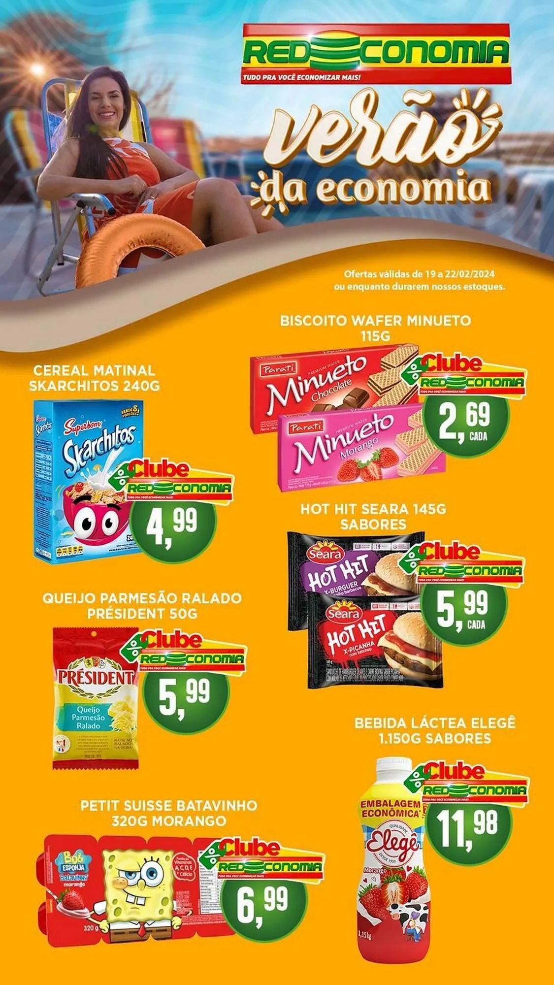 Encarte de Catálogo Rede Economia 21 de fevereiro até 22 de fevereiro 2024 - Pagina 1