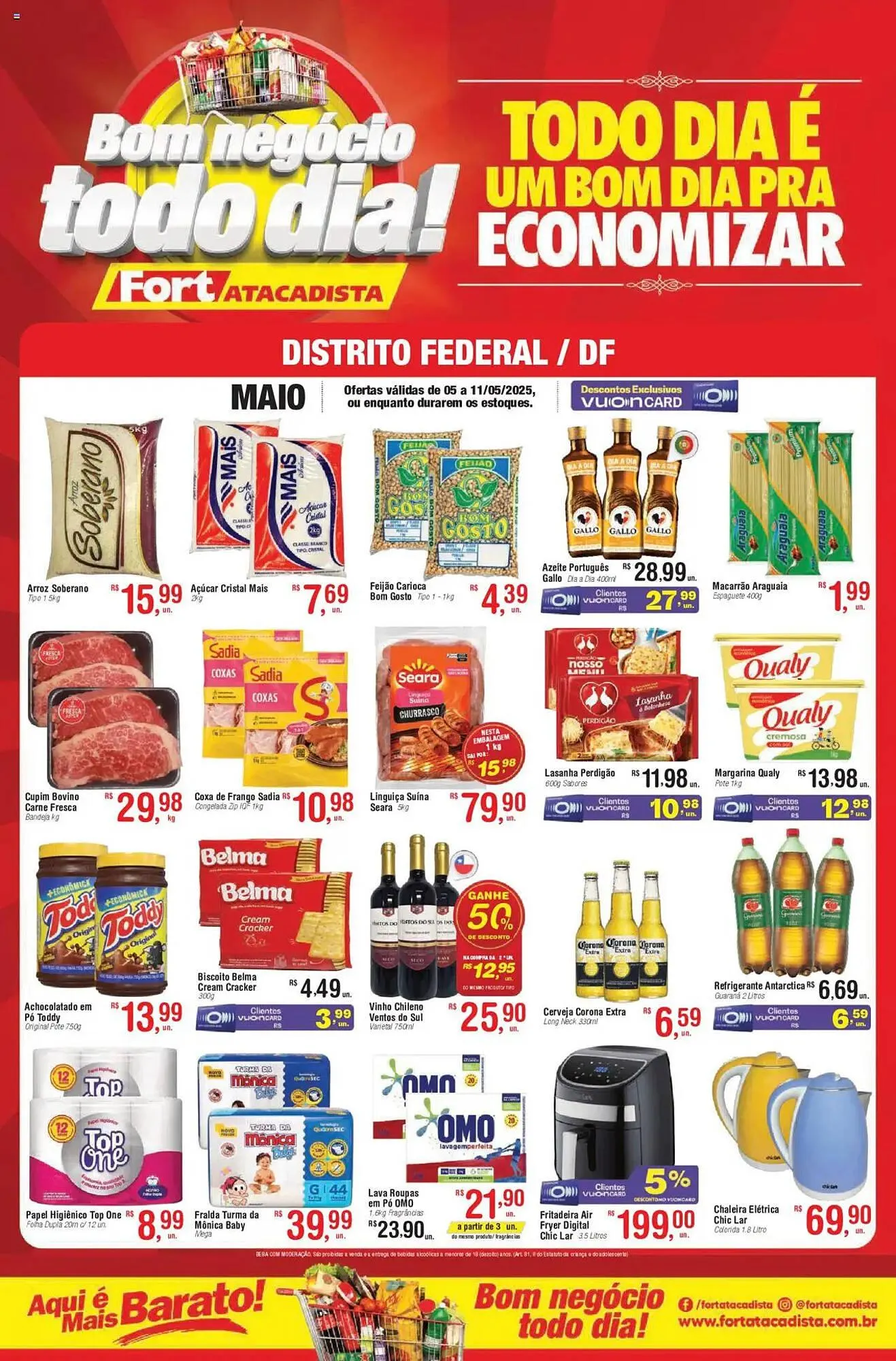 Encarte de Catálogo Fort Atacadista 5 de maio até 11 de maio 2025 - Pagina 1