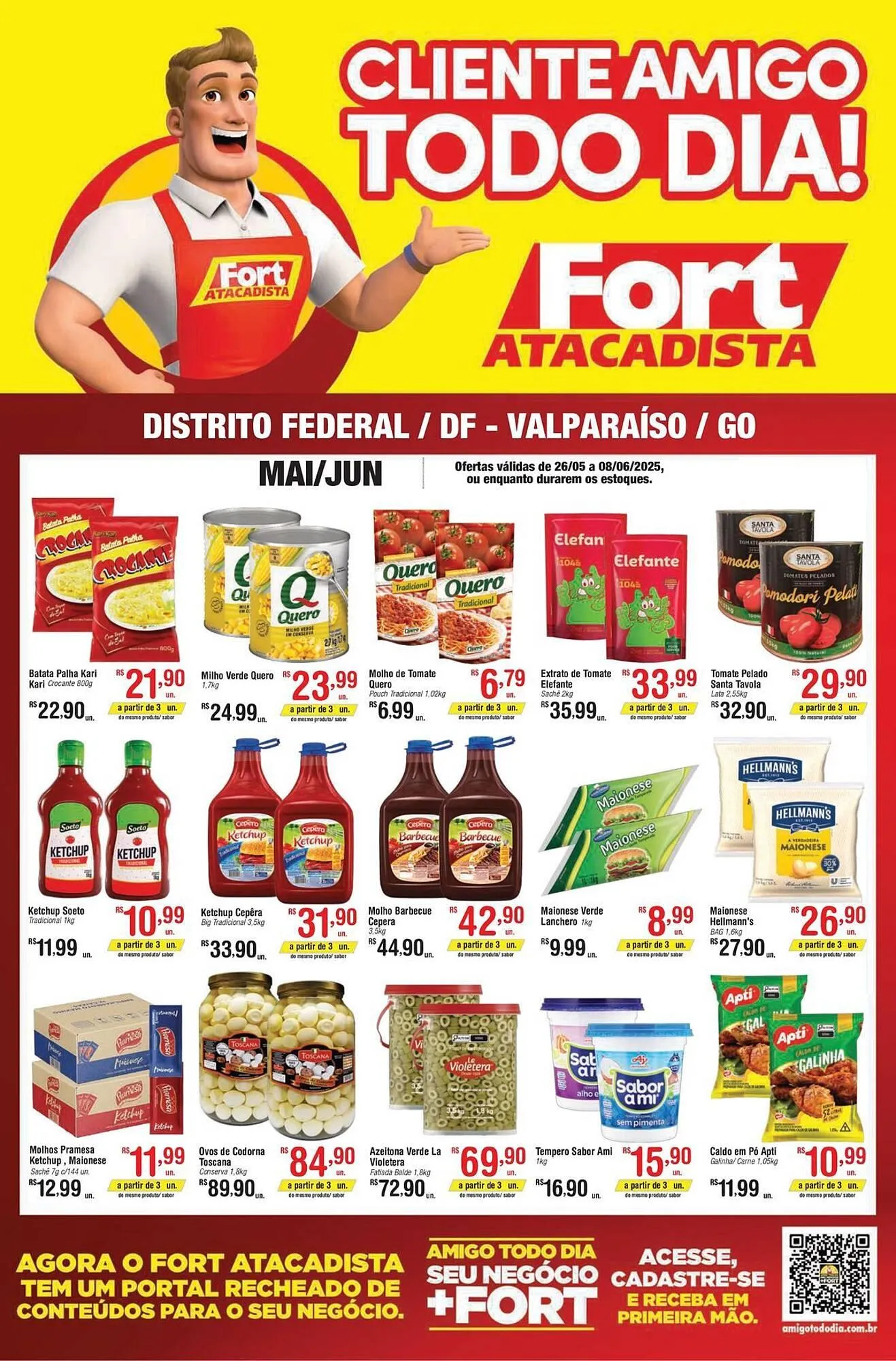 Encarte de Catálogo Fort Atacadista 2 de junho até 2 de junho 2025 - Pagina 1