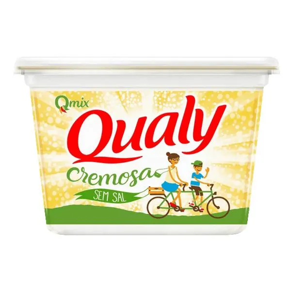 Margarina Qualy Cremosa Sem Sal 500g