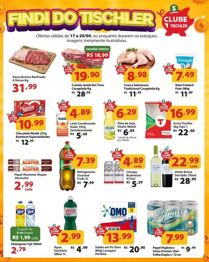 Encarte de Encarte Supermercados Tischler 17 de abril até 27 de abril 2025 - Pagina 5