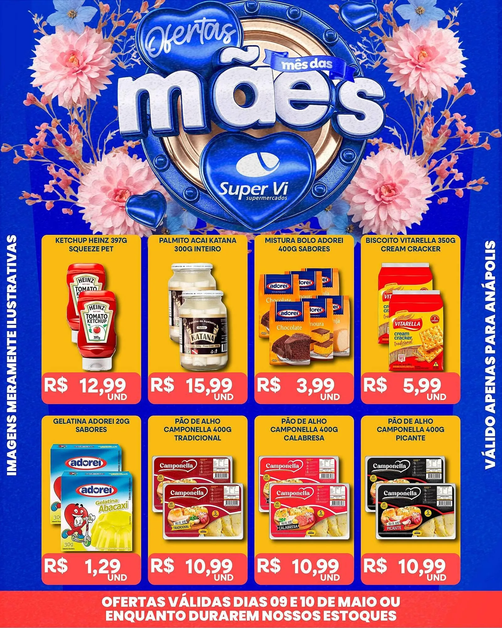 Encarte de Catálogo Super Vi Supermercados 9 de maio até 10 de maio 2026 - Pagina 3