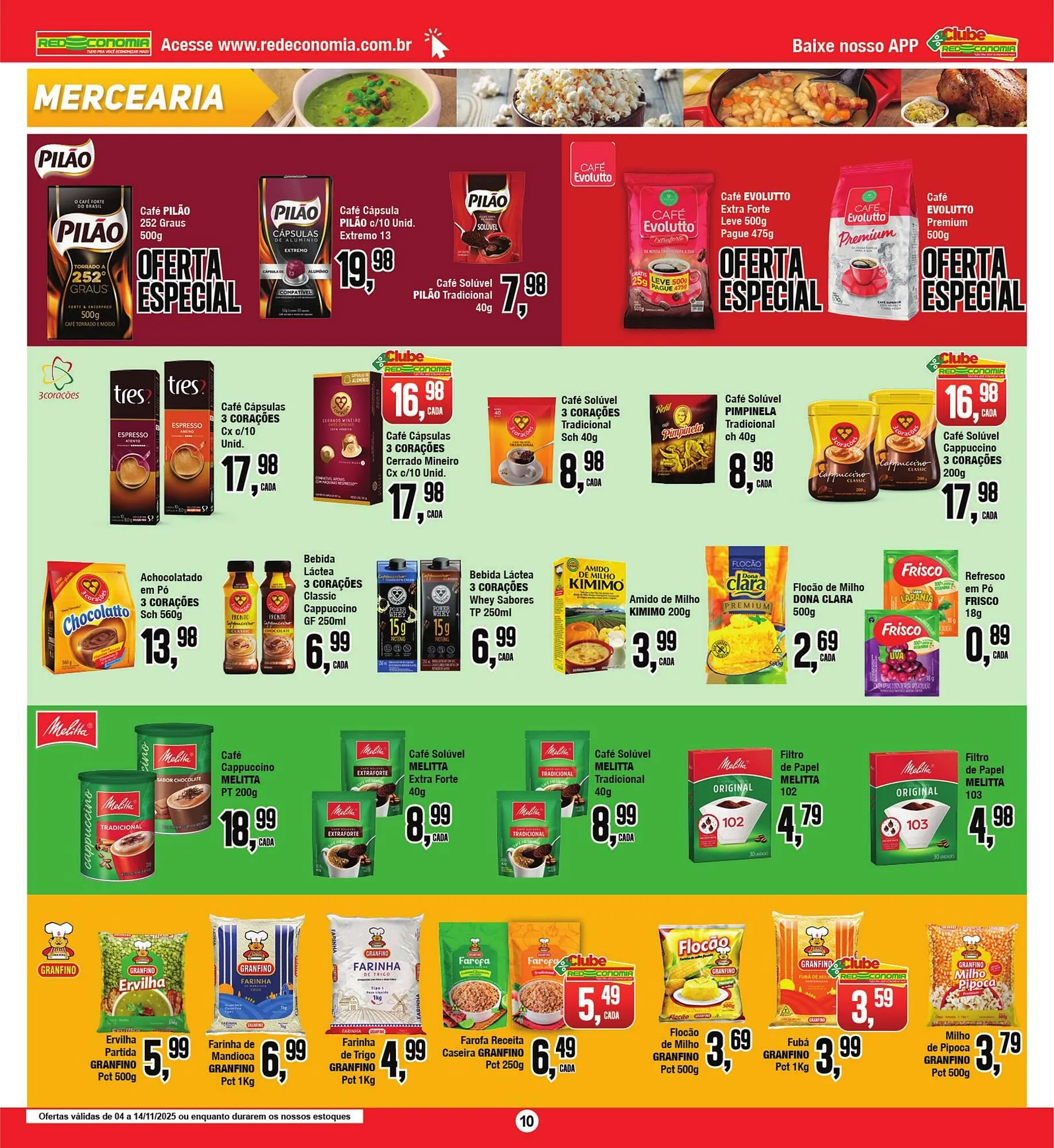 Encarte de Encarte Rede Economia 5 de novembro até 14 de novembro 2025 - Pagina 10