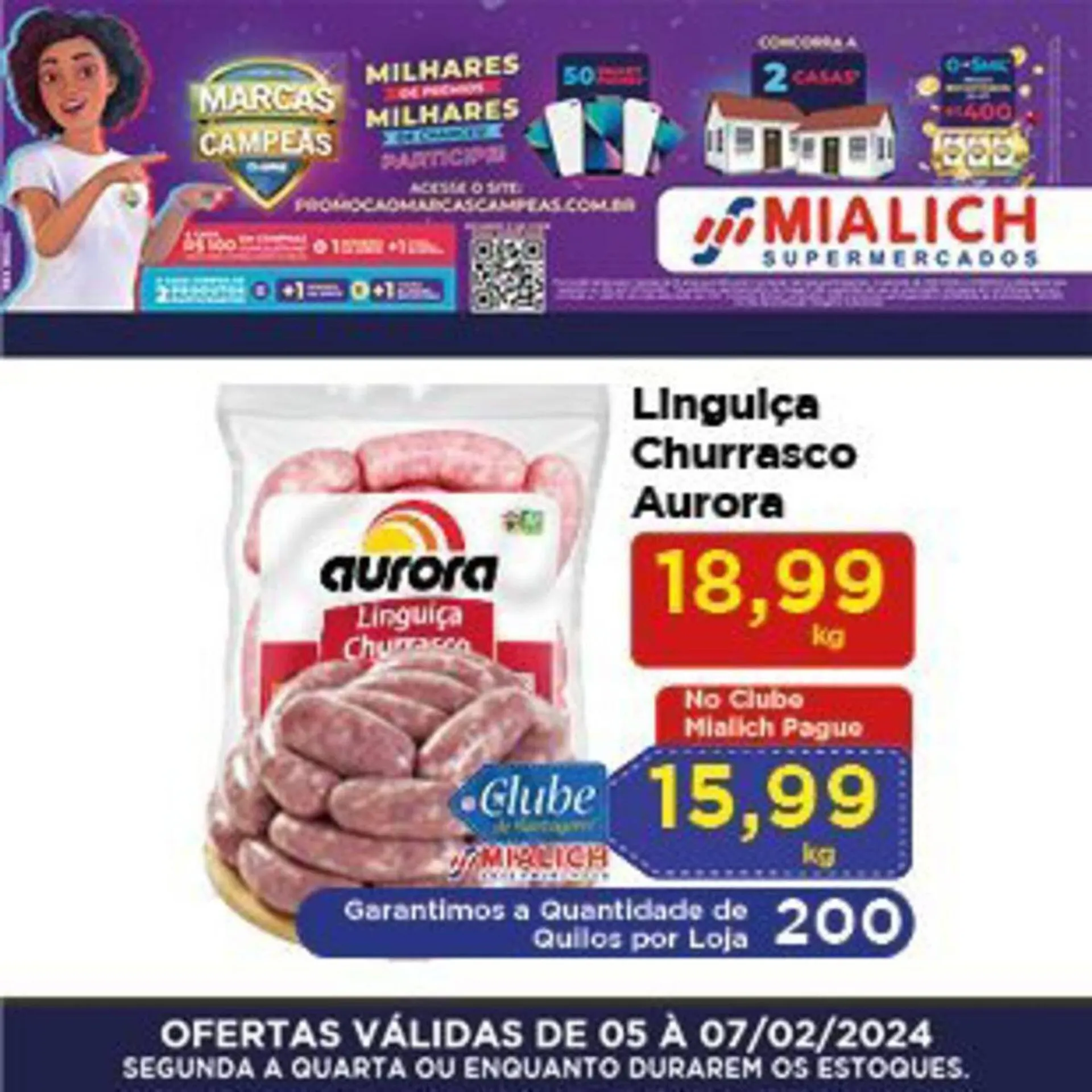 Encarte de Catálogo Mialich Supermercados 5 de fevereiro até 7 de fevereiro 2024 - Pagina 5