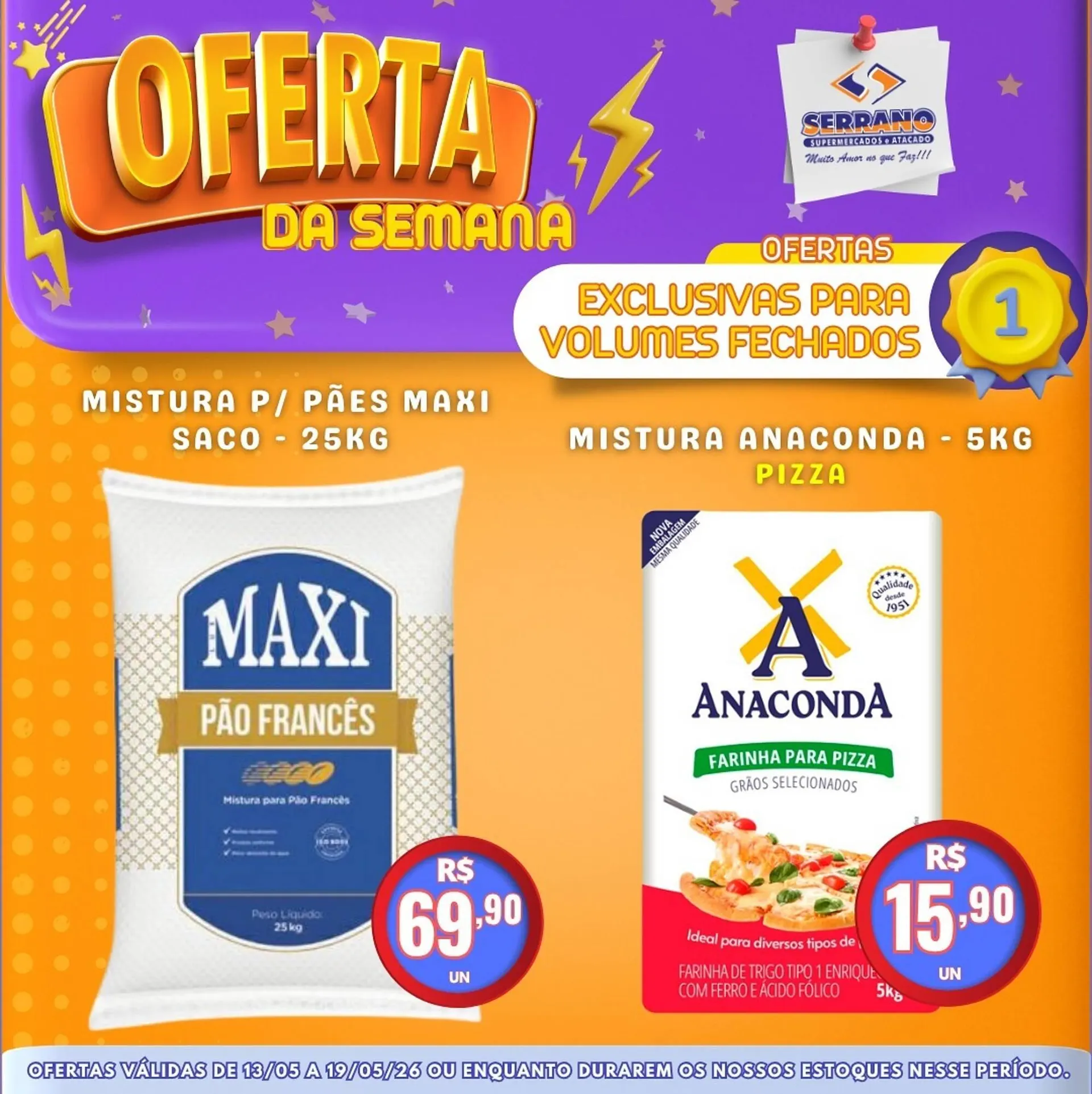 Encarte de Catálogo Serrano Supermercado 13 de maio até 19 de maio 2026 - Pagina 5