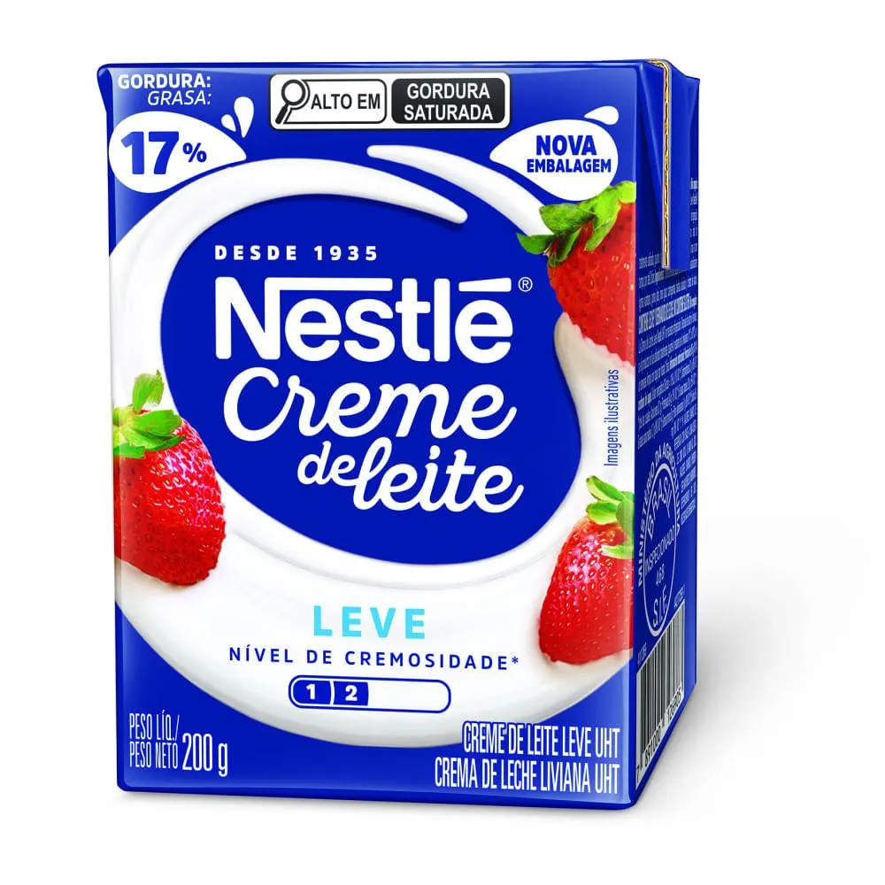 Creme de Leite Nestlé Tetra Pak 200g