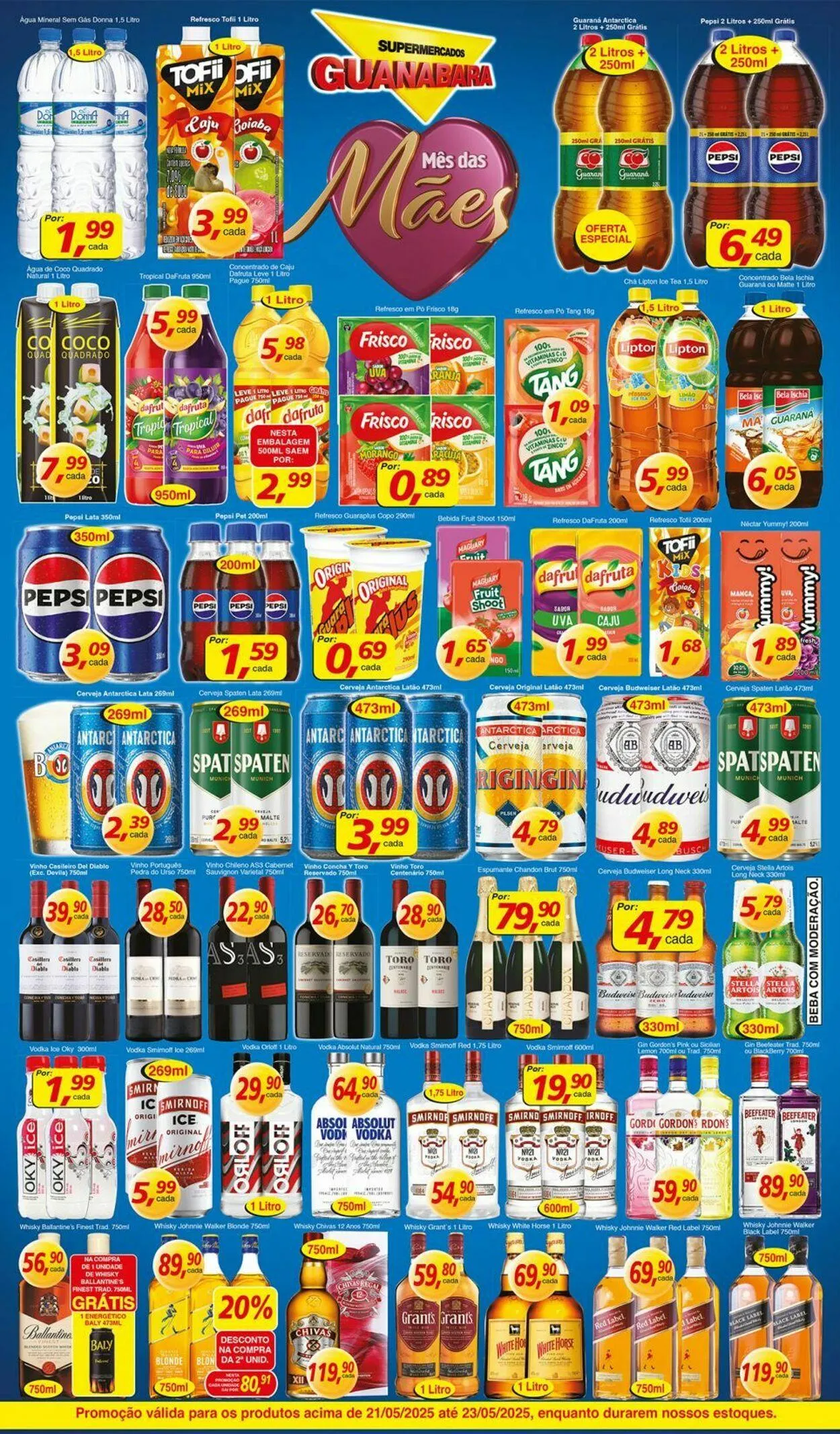 Encarte de Supermercados Guanabara 21 de maio até 22 de maio 2025 - Pagina 7