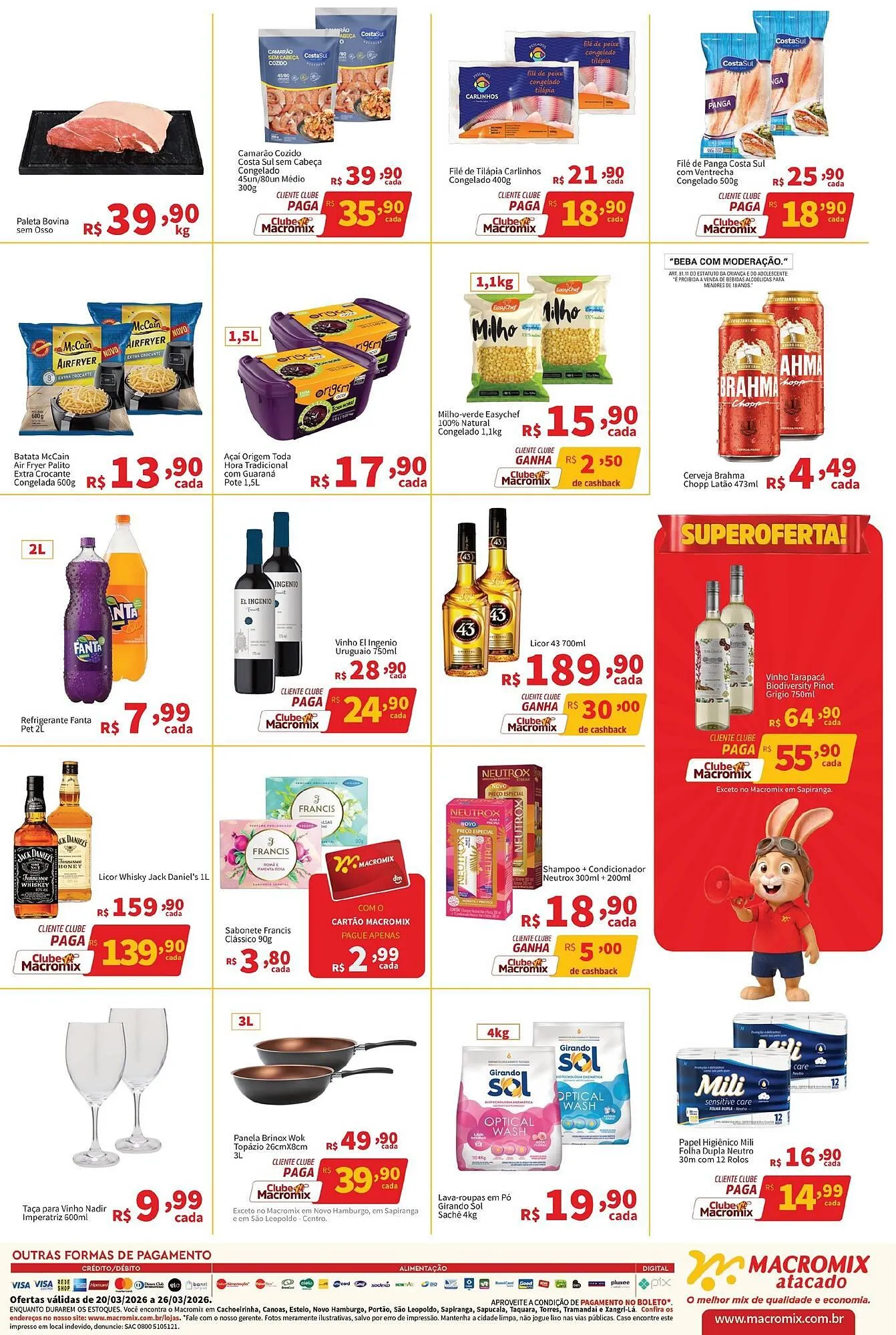 Encarte de Catálogo Macromix Atacado 20 de março até 24 de março 2026 - Pagina 4