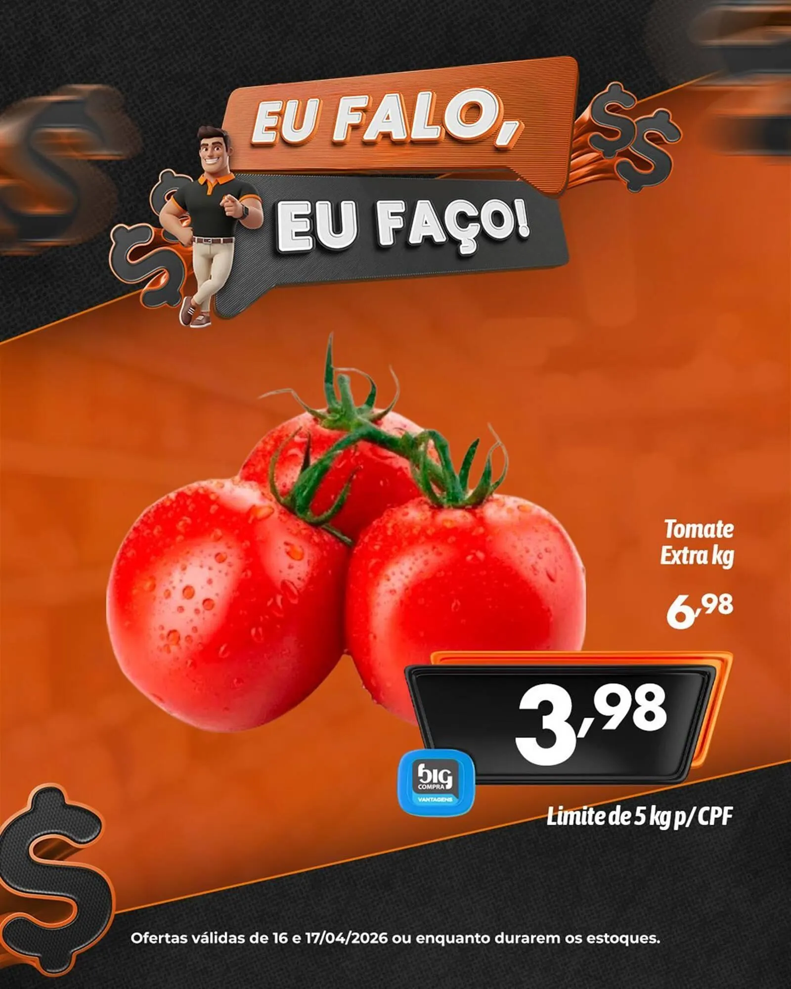 Encarte de Catálogo Supermercados Big Compra 16 de abril até 17 de abril 2026 - Pagina 8