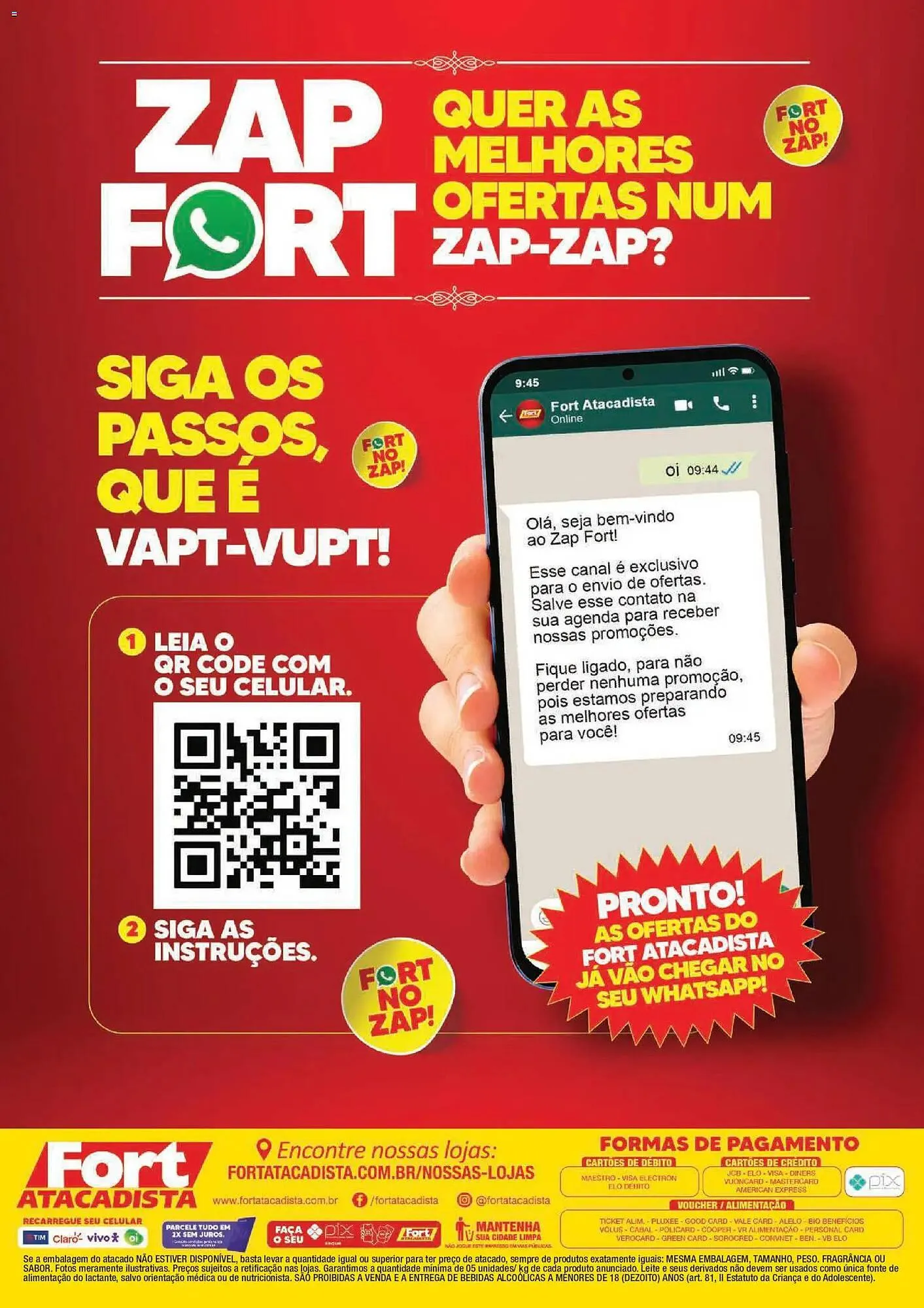 Encarte de Tabloide Fort Atacadista 1 de maio até 1 de maio 2026 - Pagina 2