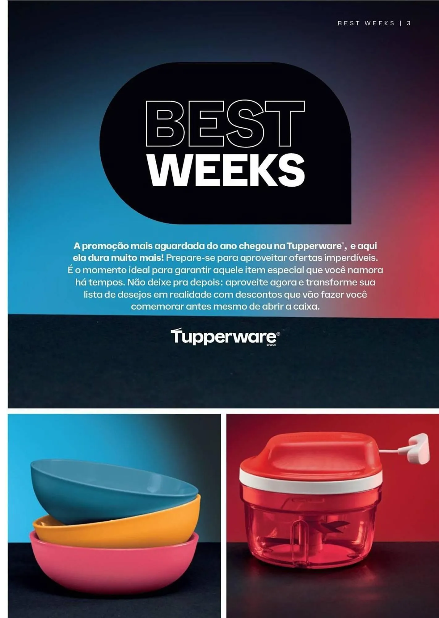 Encarte de Catálogo Tupperware 24 de outubro até 31 de outubro 2025 - Pagina 3