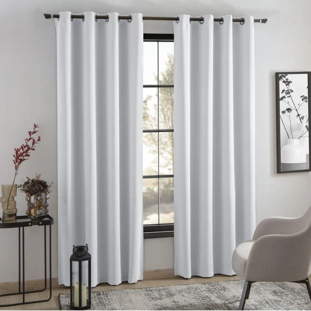 Cortina Para Quarto E Sala 2,60X2,30 M Corta Luz Tecido Havan Casa - Branco