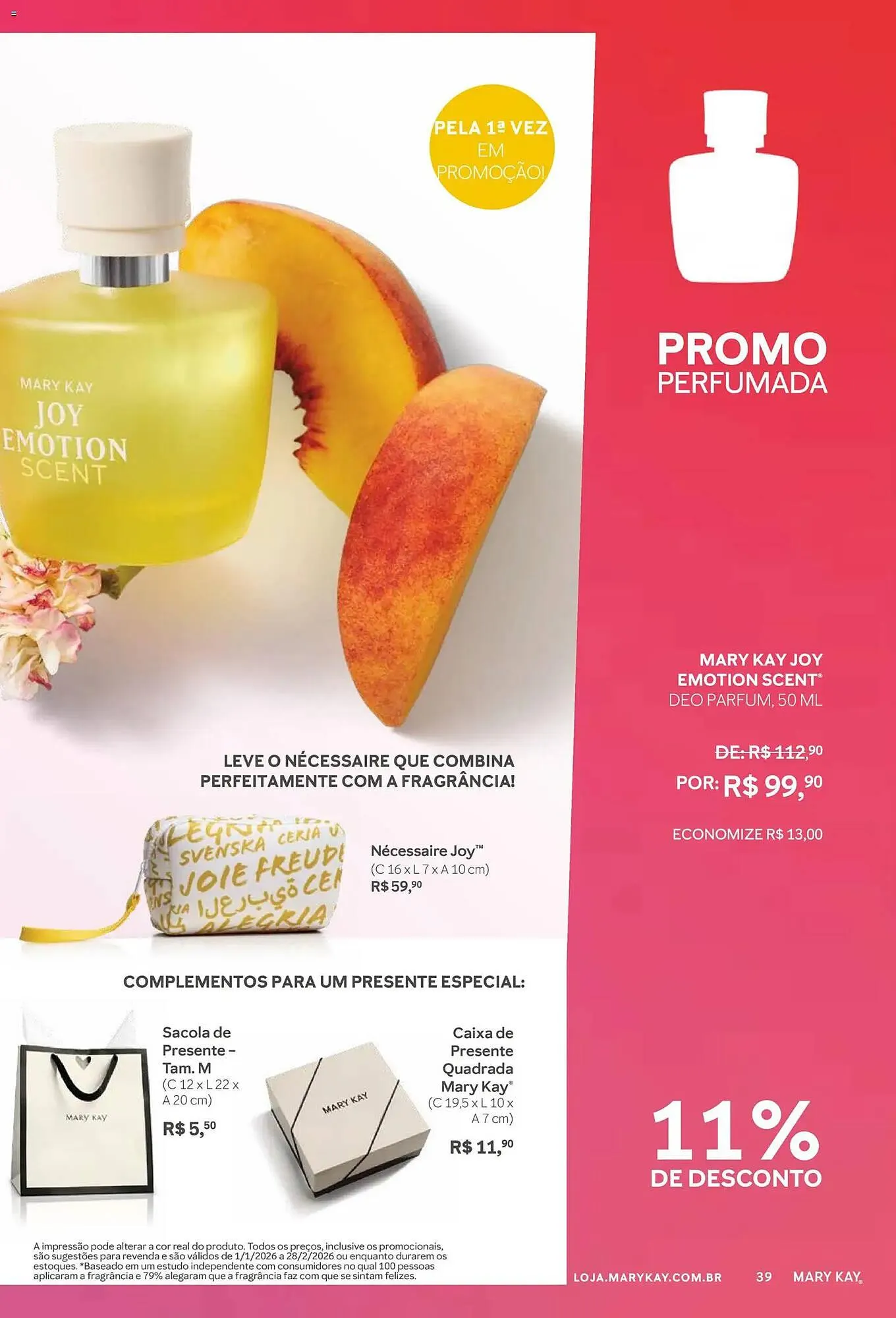 Encarte de Revista Mary Kay 1 de janeiro até 1 de março 2026 - Pagina 39