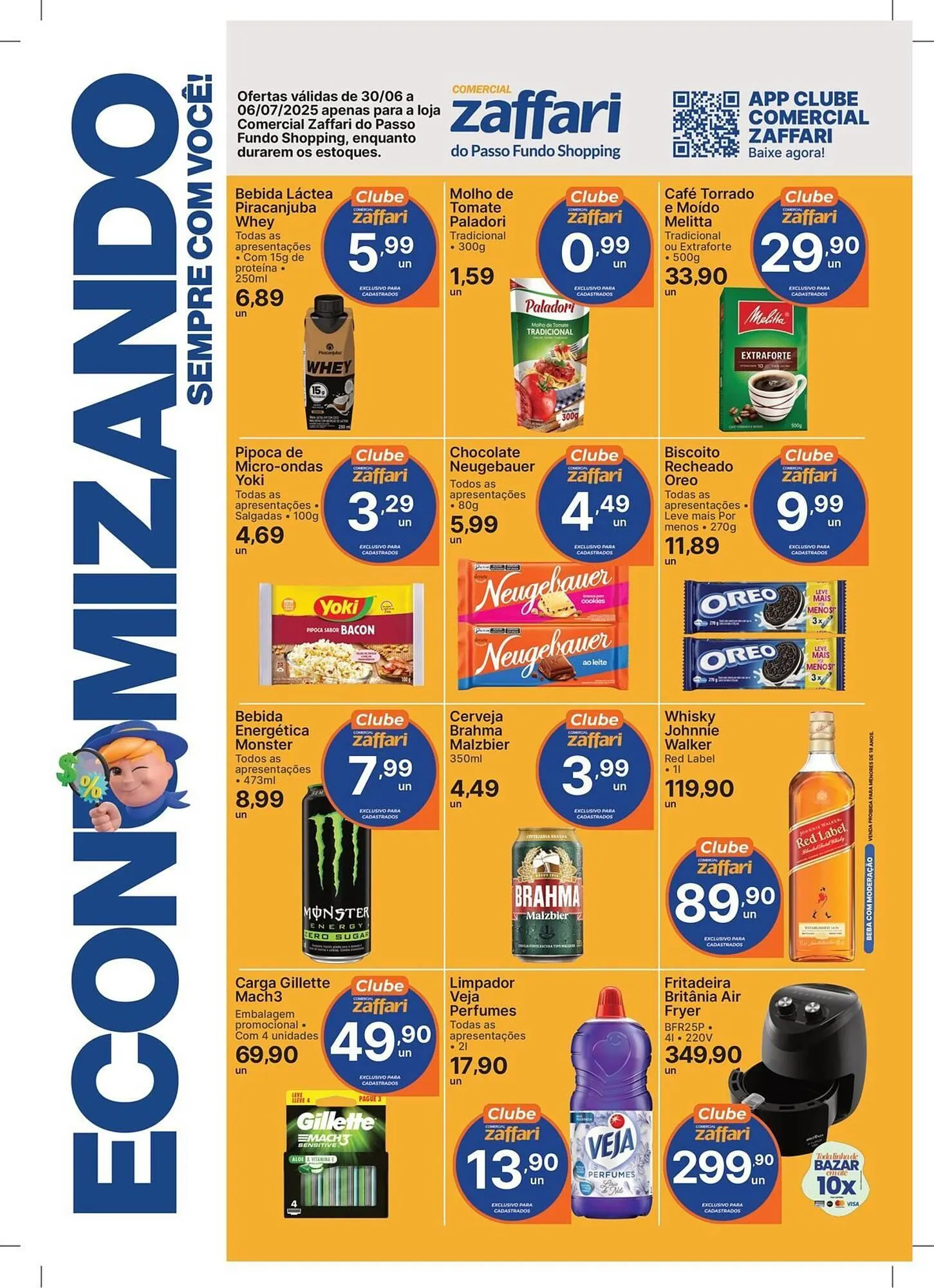 Encarte de Catálogo Comercial Zaffari 30 de junho até 6 de julho 2025 - Pagina 1