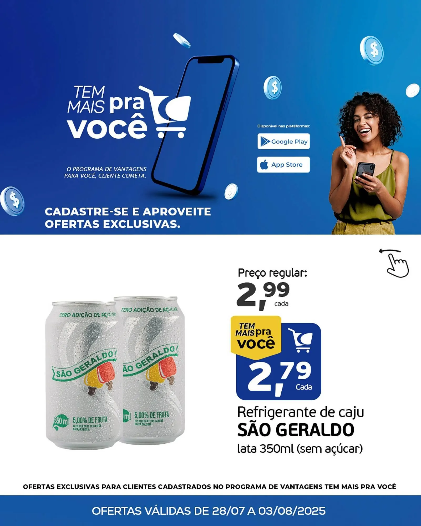 Encarte de Catálogo Cometa Supermercados 28 de julho até 3 de agosto 2025 - Pagina 3