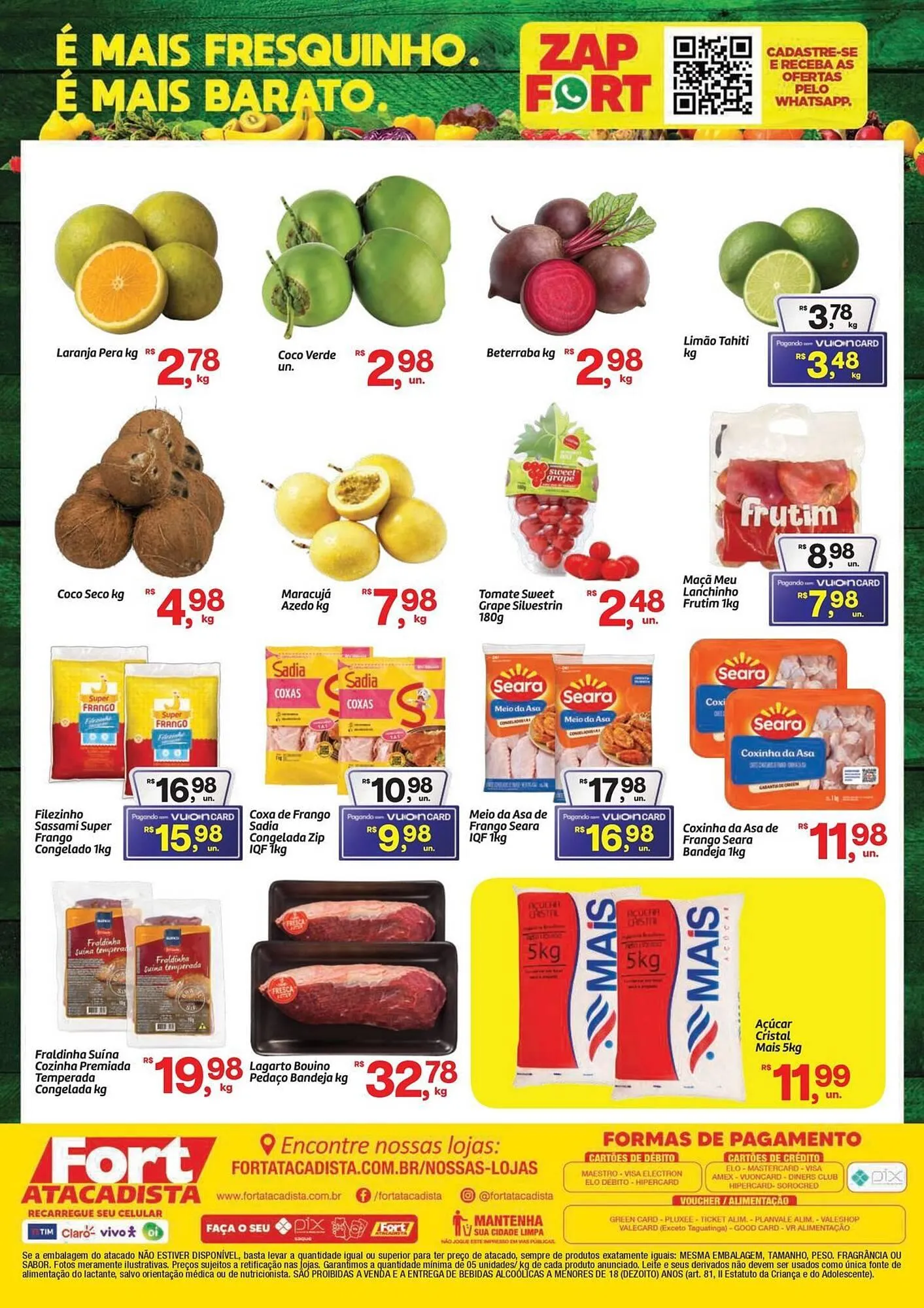 Encarte de Tabloide Fort Atacadista 11 de novembro até 12 de novembro 2025 - Pagina 2