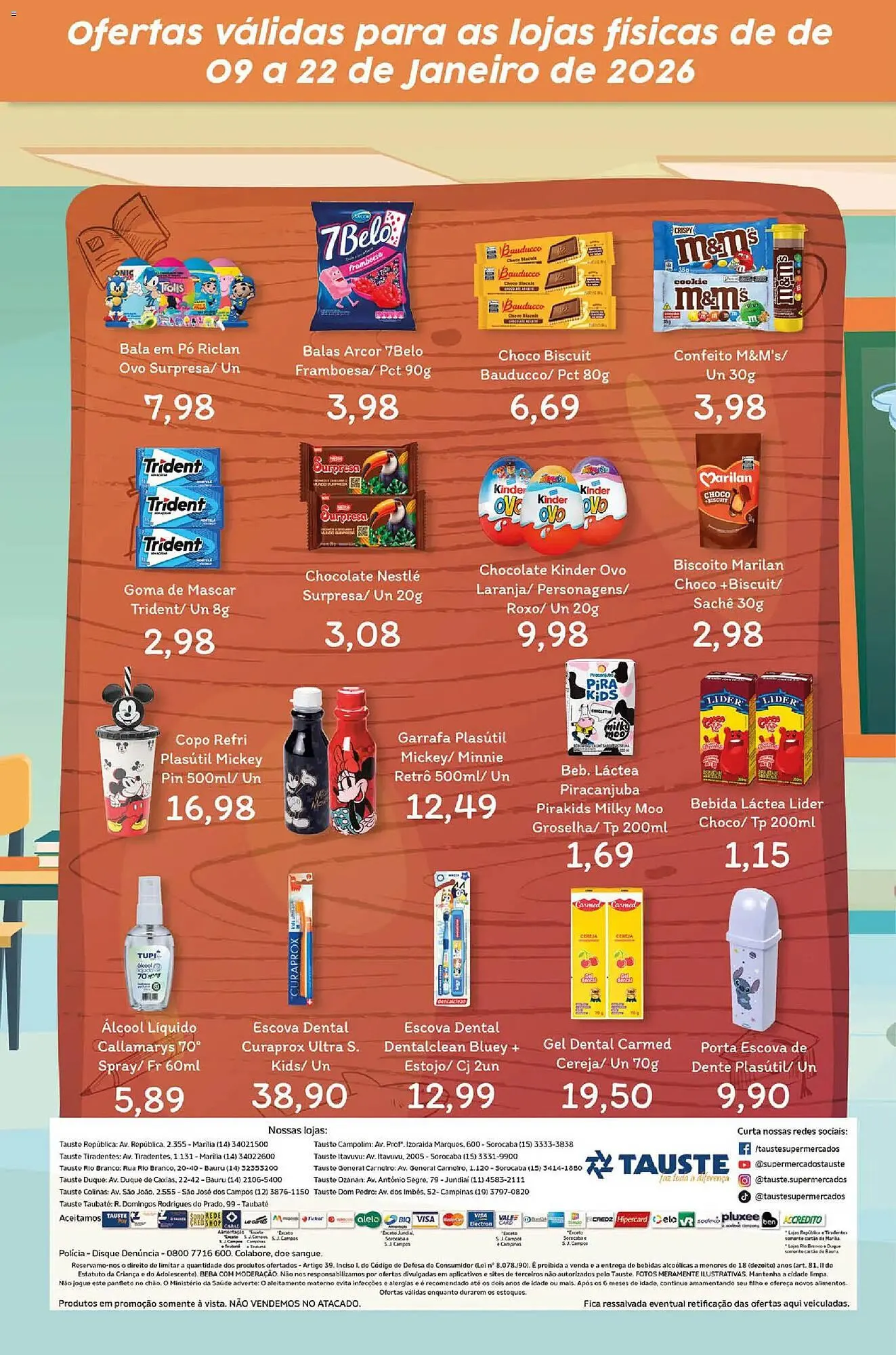 Encarte de Catálogo Supermercados Tauste 9 de janeiro até 22 de janeiro 2026 - Pagina 4
