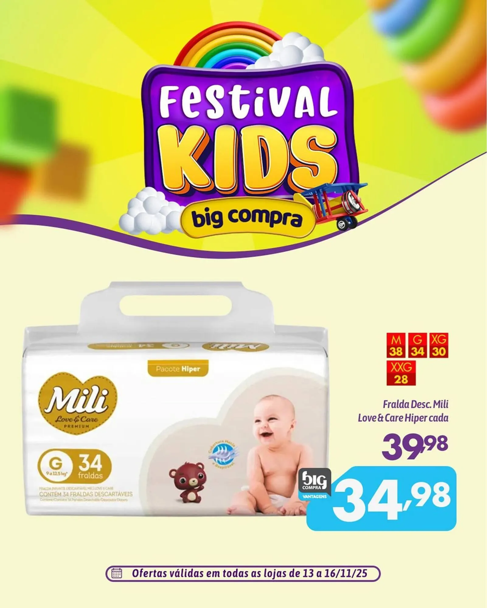 Encarte de Catálogo Supermercados Big Compra 13 de novembro até 16 de novembro 2025 - Pagina 3