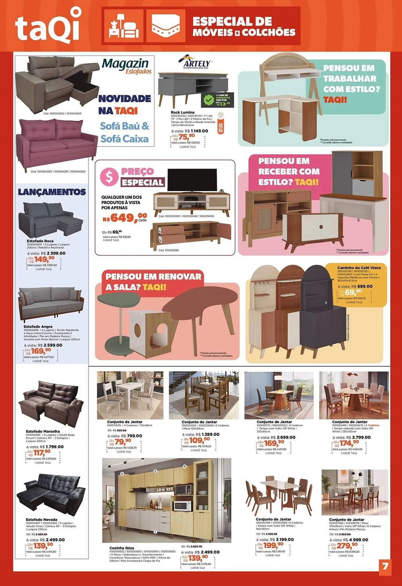 Encarte de Catálogo Lojas TaQi 27 de maio até 15 de junho 2025 - Pagina 7