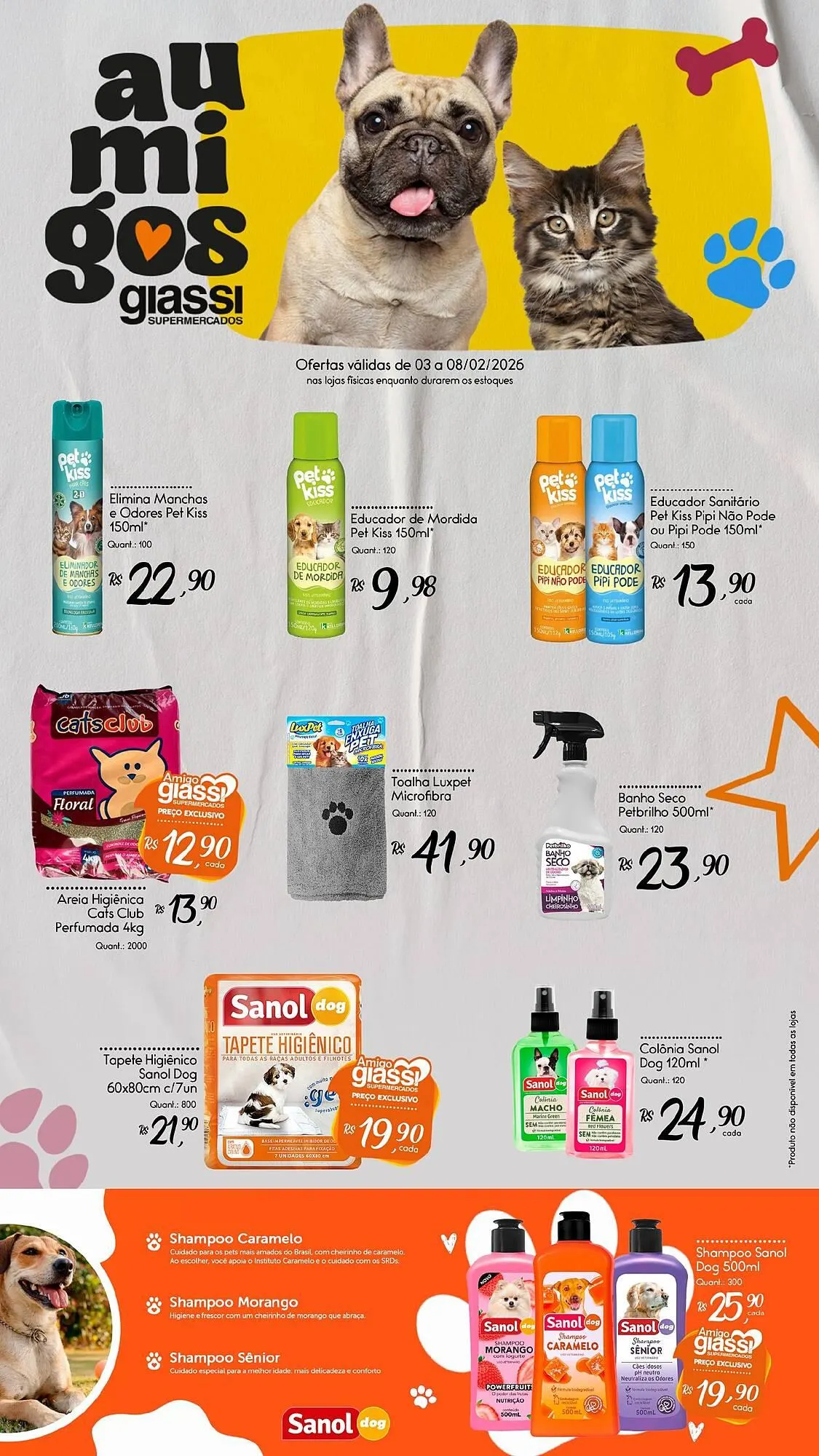 Encarte de Encarte Giassi Supermercados 4 de fevereiro até 8 de fevereiro 2026 - Pagina 2