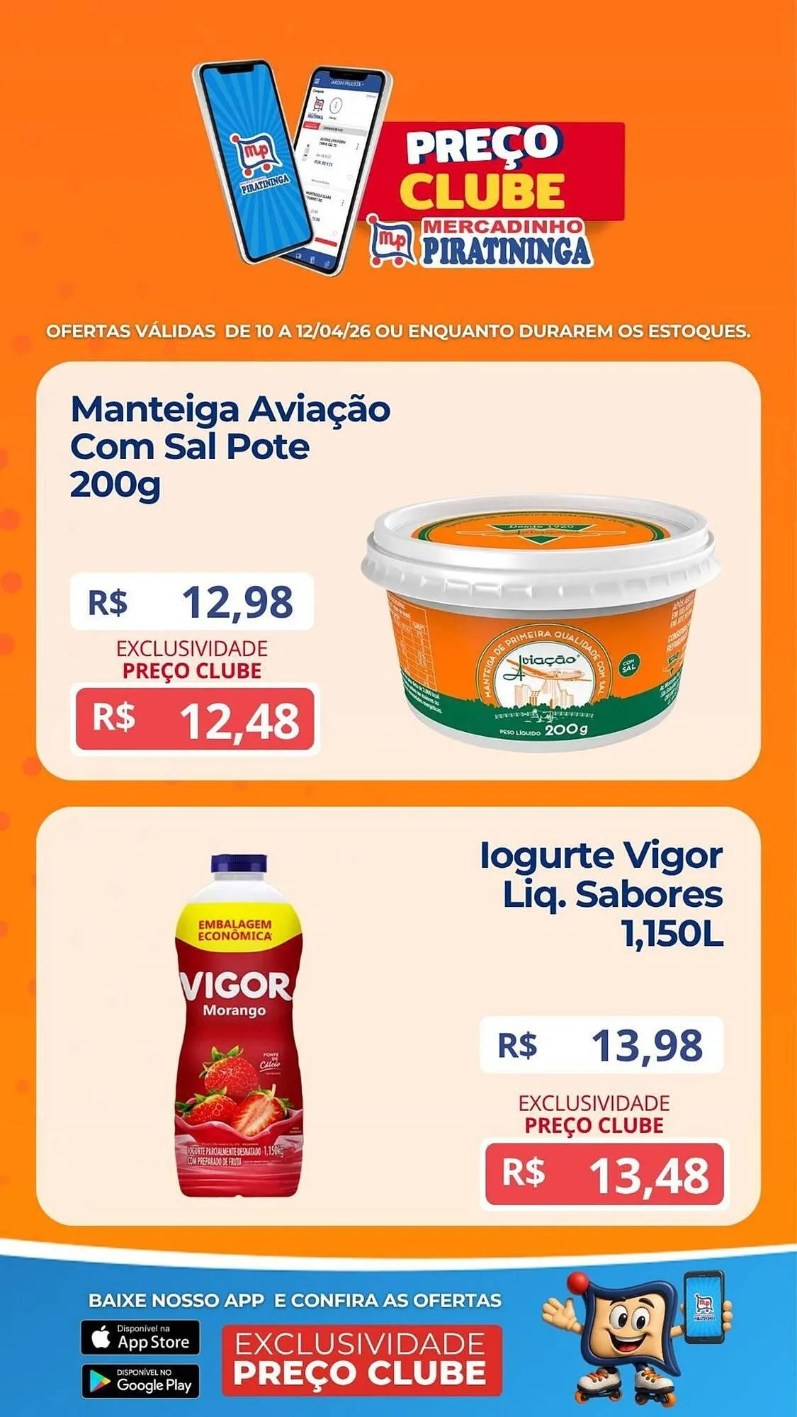 Encarte de Catálogo Mercadinho Piratininga 10 de abril até 12 de abril 2026 - Pagina 2