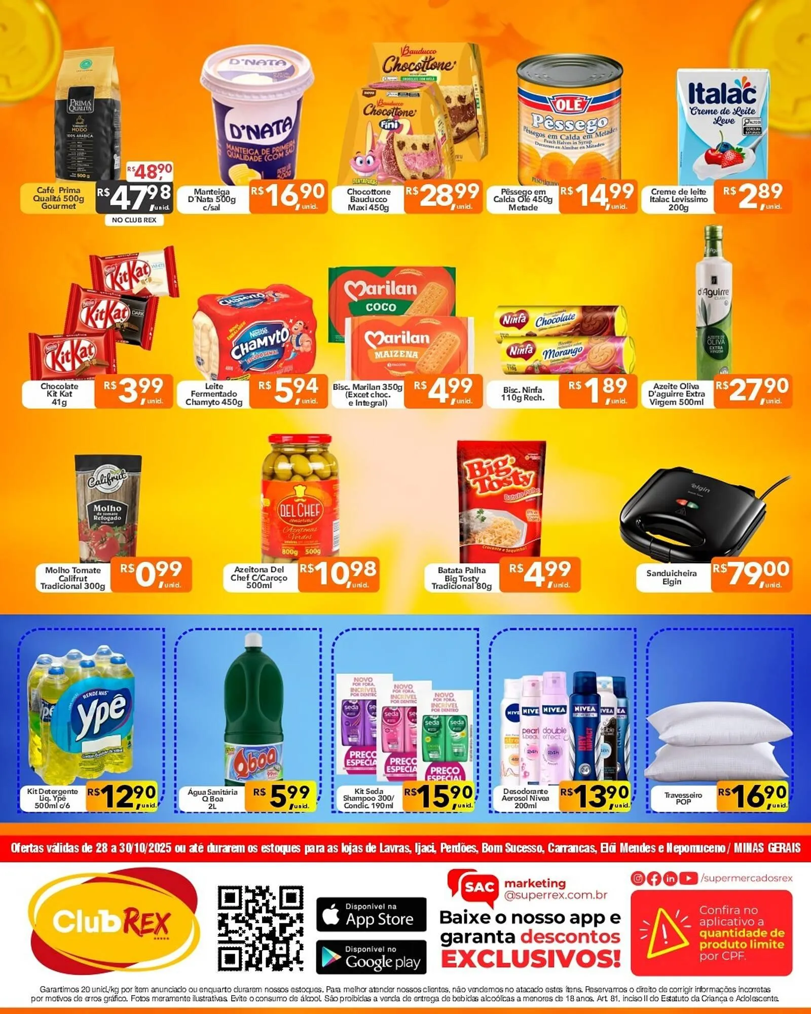 Encarte de Catálogo Supermercados Rex 28 de outubro até 30 de outubro 2025 - Pagina 2