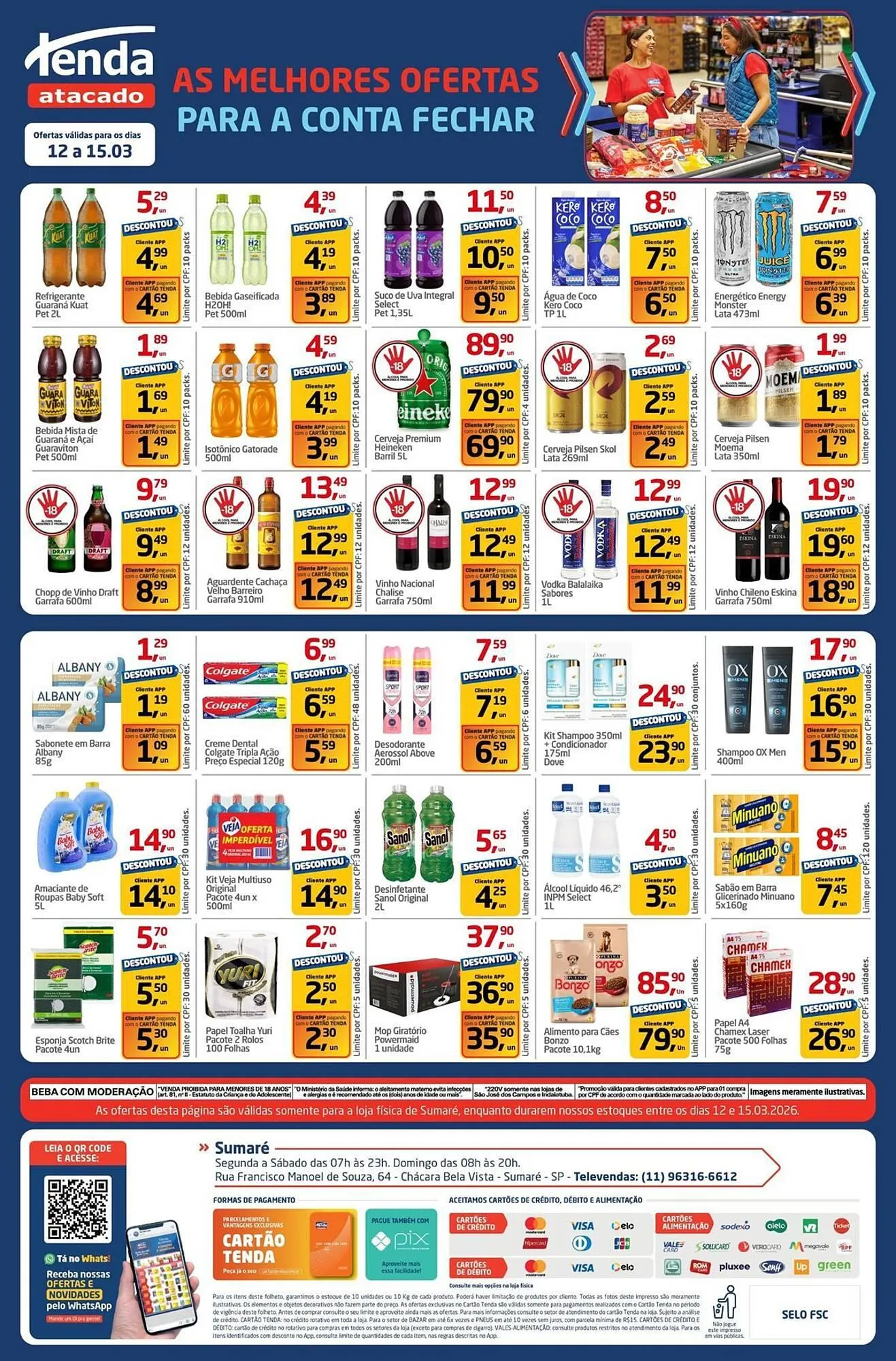Encarte de Folheto Tenda Atacado 12 de março até 15 de março 2026 - Pagina 4
